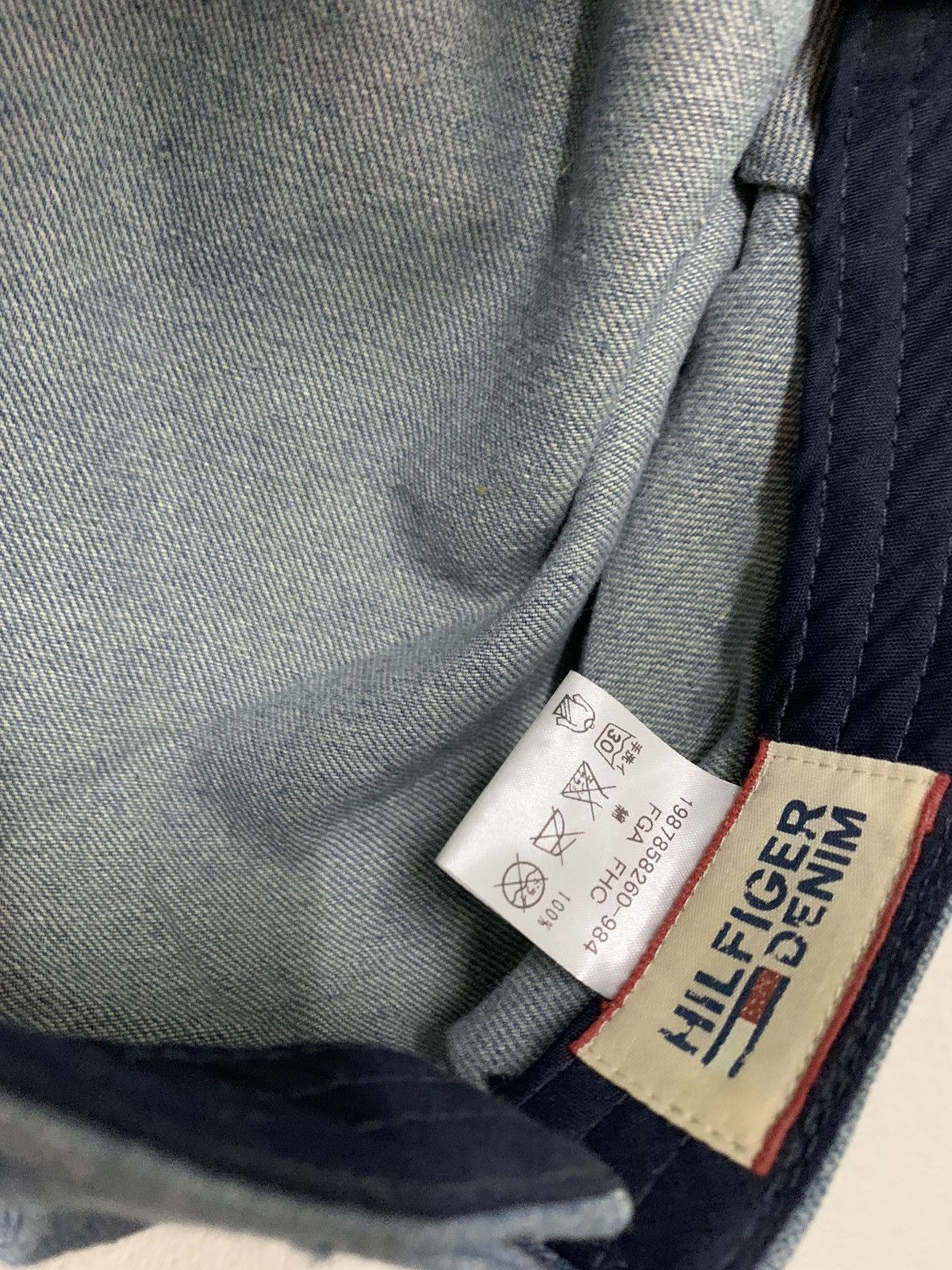 Tommy Hilfiger Rare Hilfiger Denim Workwear Style Hat Adjustable Size ONE SIZE - 5 Thumbnail