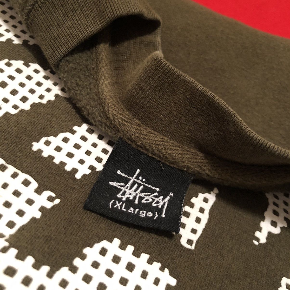 Stussy × Vintage Vintage 90’s Stussy Logo Sweatshirt Size US XL / EU 56 / 4 - 2 Thumbnail