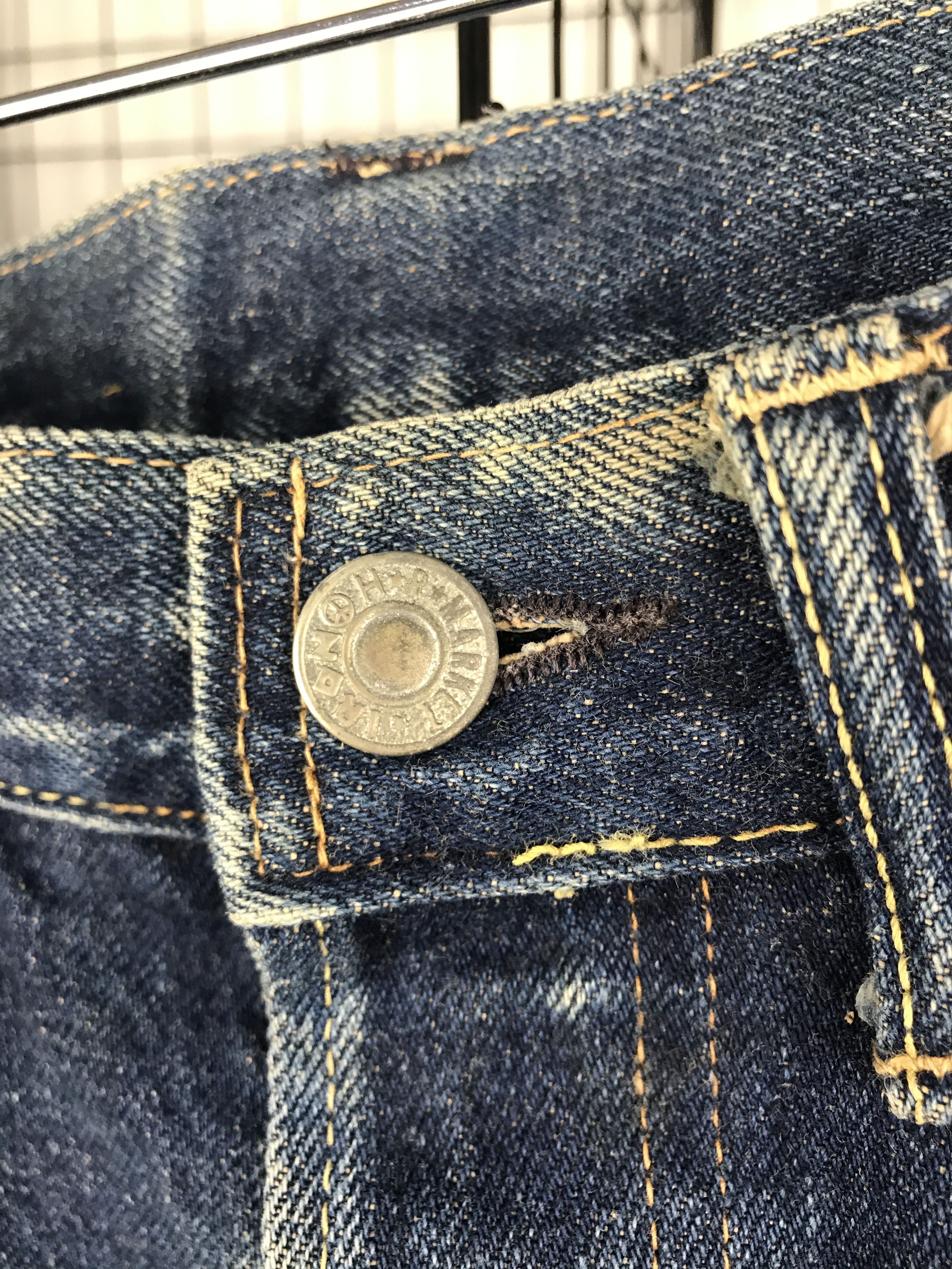 Blue Blue Japan × Japanese Brand × Vintage Vintage Bue Blue Japan Distressed Size US 28 / EU 44 - 6 Thumbnail