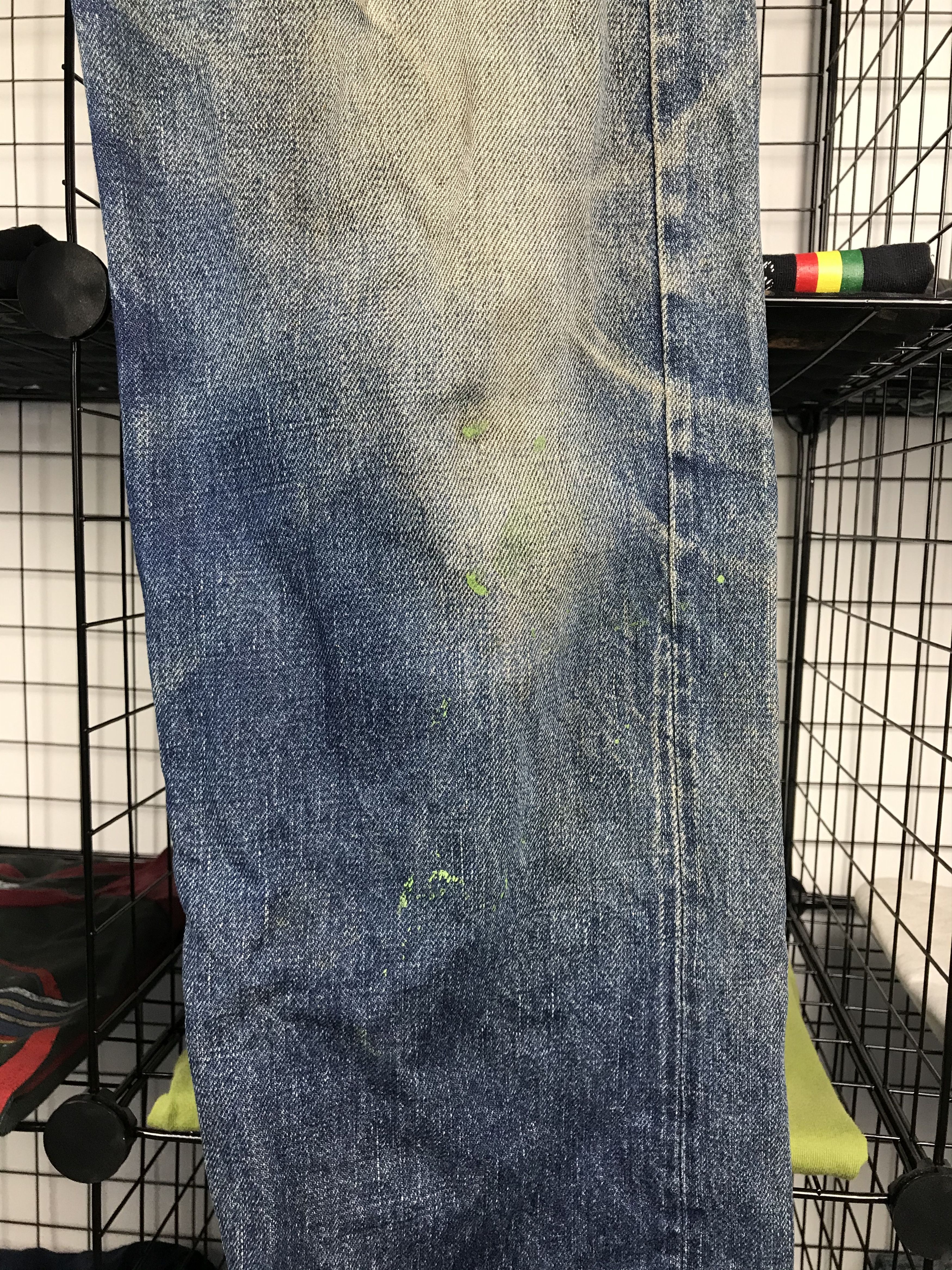 Blue Blue Japan × Japanese Brand × Vintage Vintage Bue Blue Japan Distressed Size US 28 / EU 44 - 2 Thumbnail