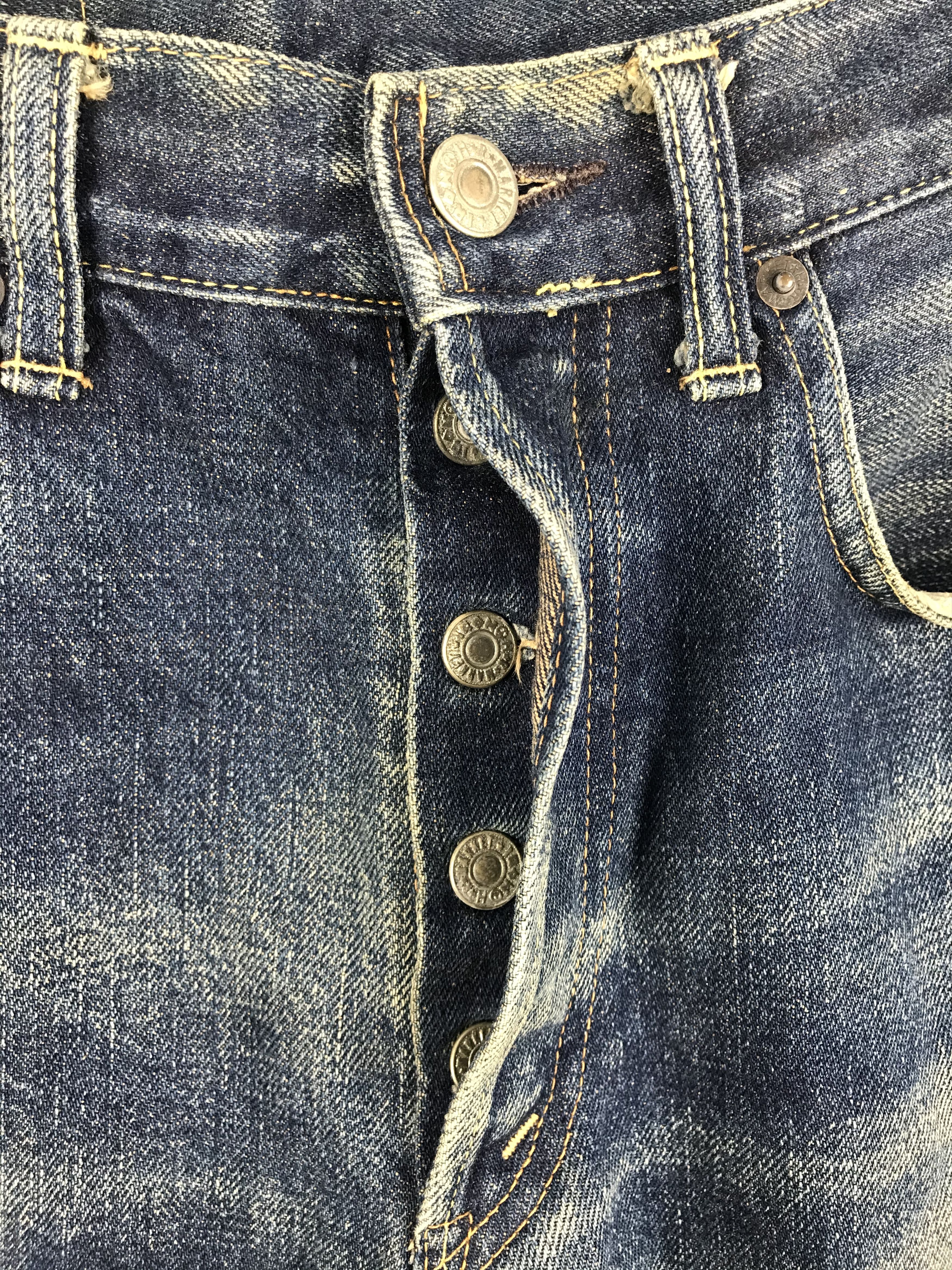 Blue Blue Japan × Japanese Brand × Vintage Vintage Bue Blue Japan Distressed Size US 28 / EU 44 - 7 Thumbnail