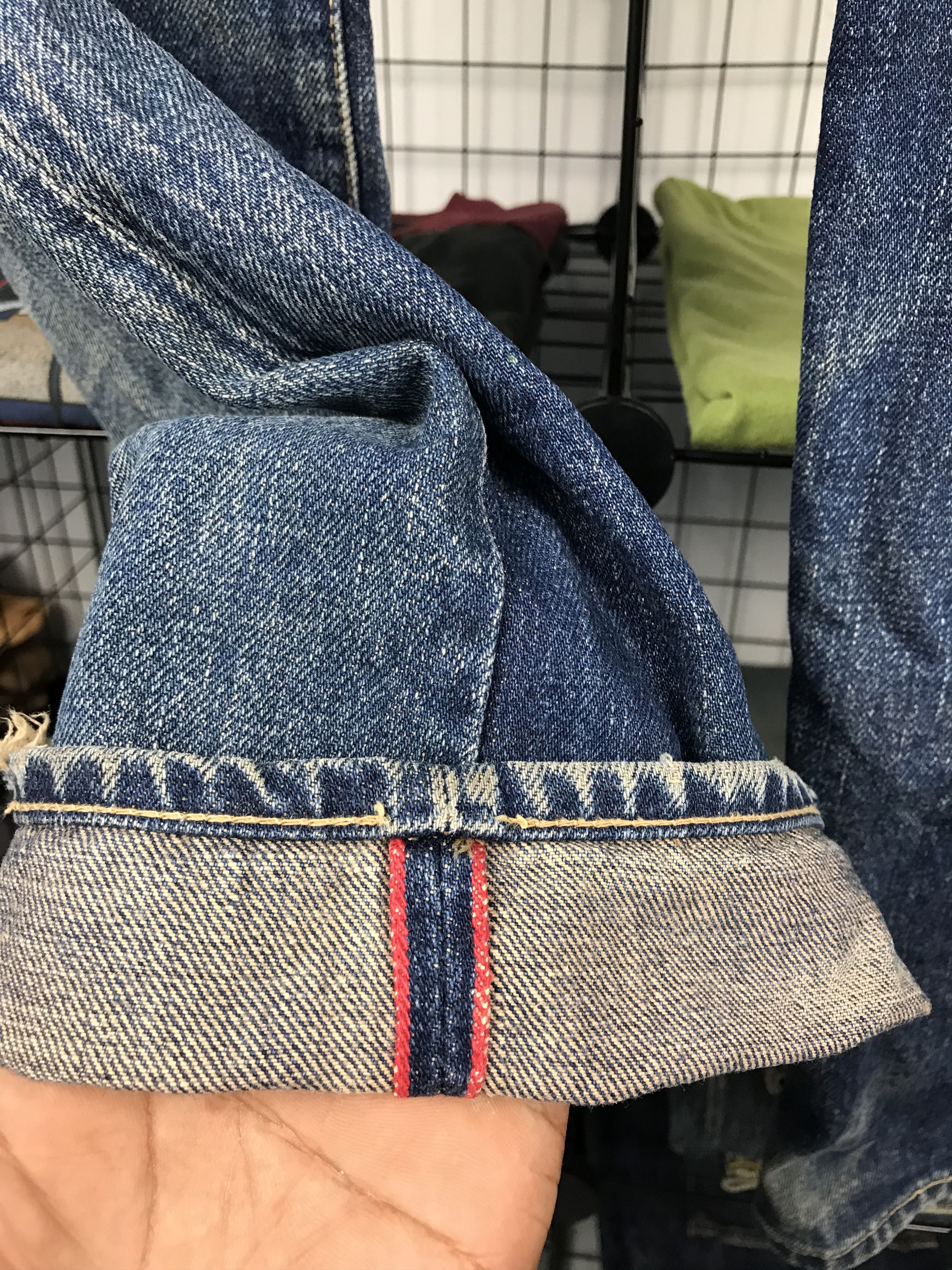 Blue Blue Japan × Japanese Brand × Vintage Vintage Bue Blue Japan Distressed Size US 28 / EU 44 - 8 Thumbnail