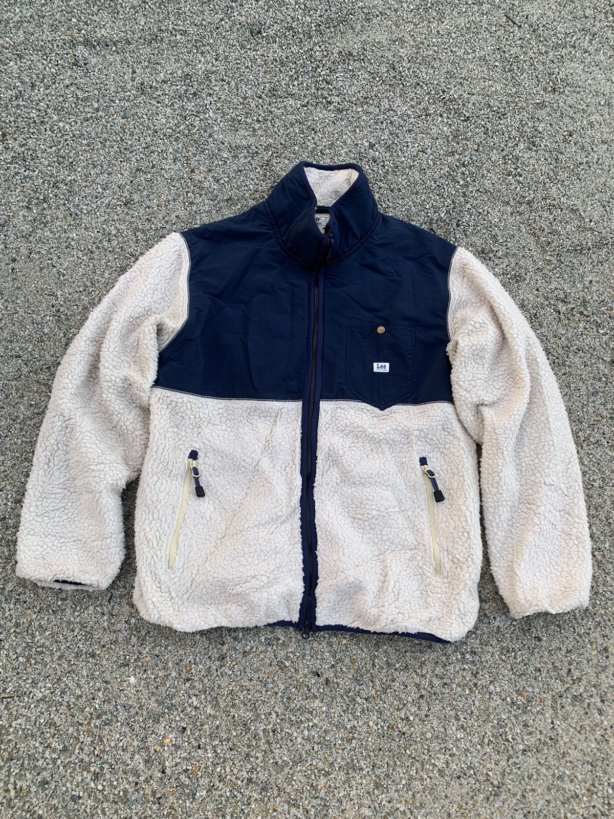 Lee Vintage Lee Fleece Zipper Jacket Size US M / EU 48-50 / 2 - 1 Thumbnail