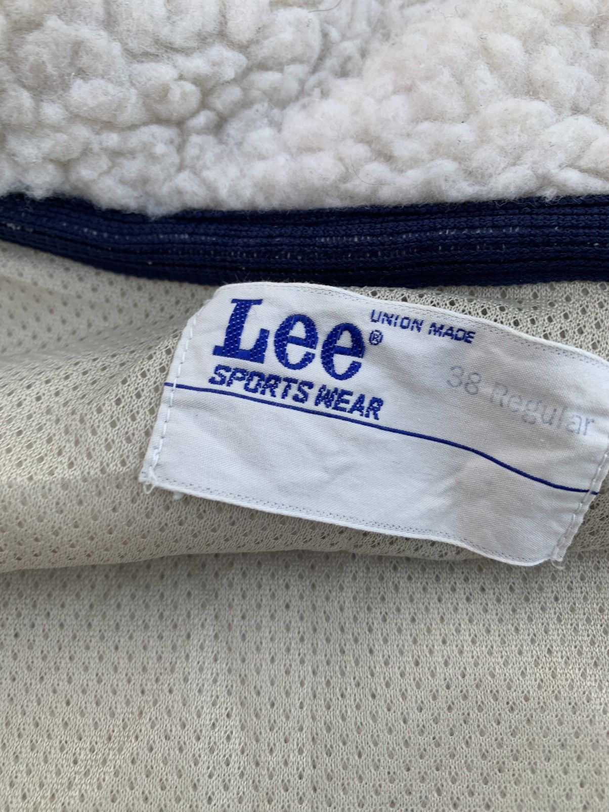 Lee Vintage Lee Fleece Zipper Jacket Size US M / EU 48-50 / 2 - 5 Thumbnail