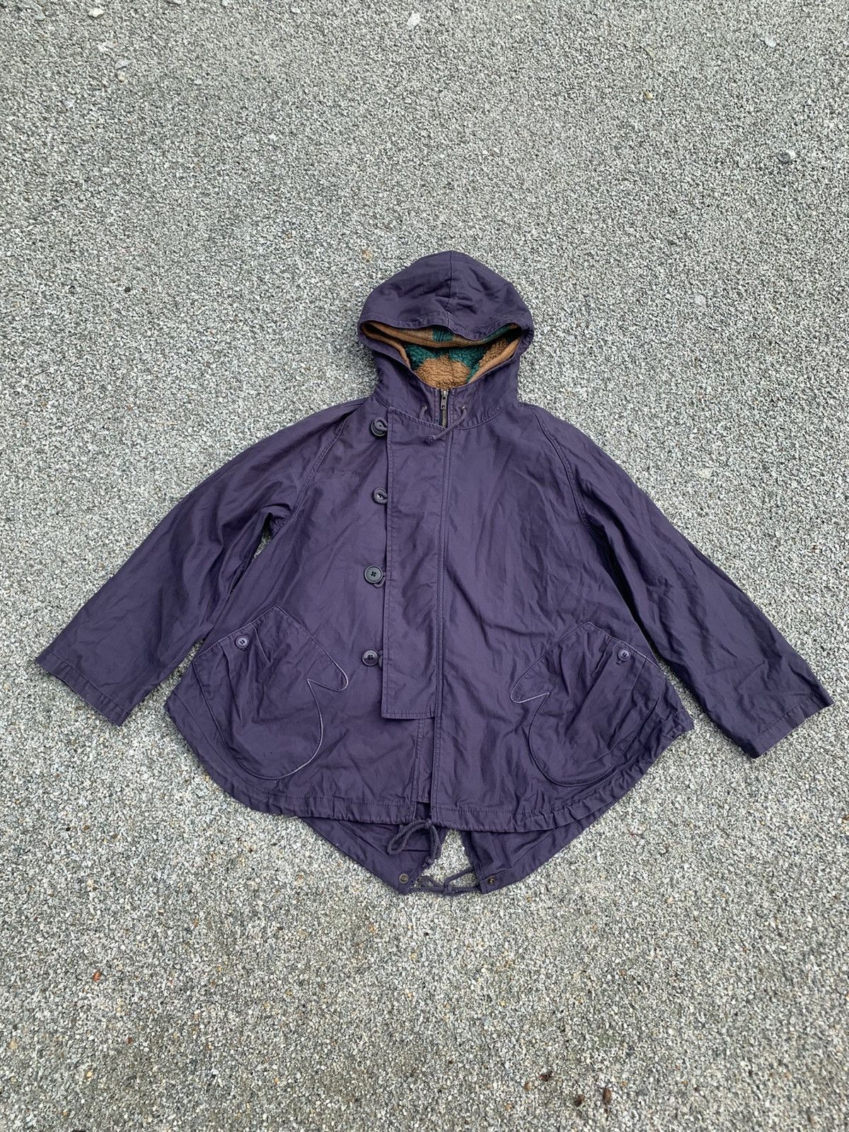 Japanese Brand × Vintage Vintage Japanese Brand Ne' Net Double Layer Hooded Jacket Size US M / EU 48-50 / 2 - 1 Thumbnail