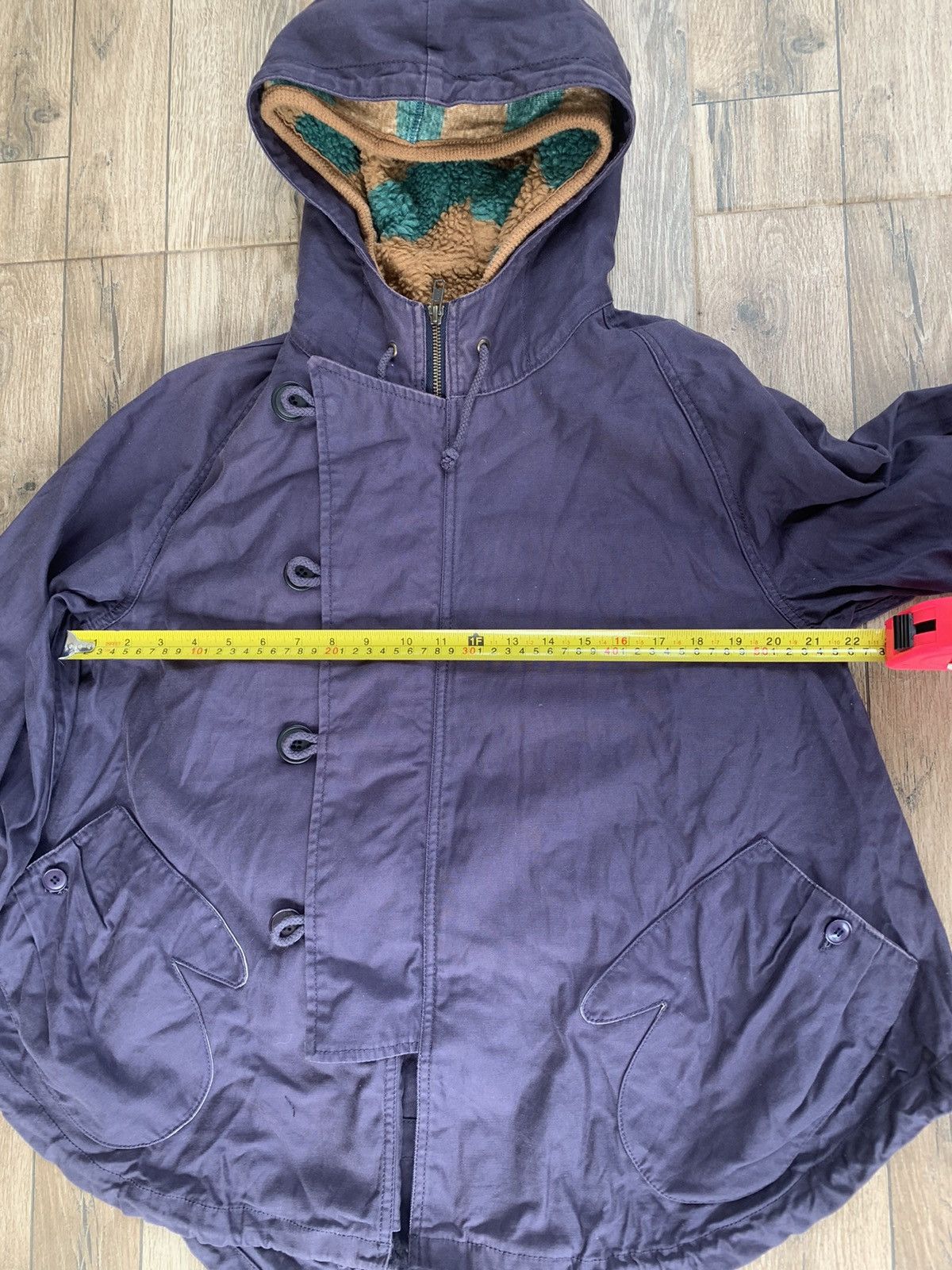 Japanese Brand × Vintage Vintage Japanese Brand Ne' Net Double Layer Hooded Jacket Size US M / EU 48-50 / 2 - 4 Thumbnail