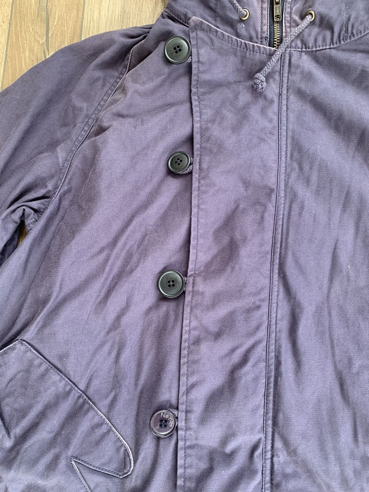 Japanese Brand × Vintage Vintage Japanese Brand Ne' Net Double Layer Hooded Jacket Size US M / EU 48-50 / 2 - 7 Thumbnail