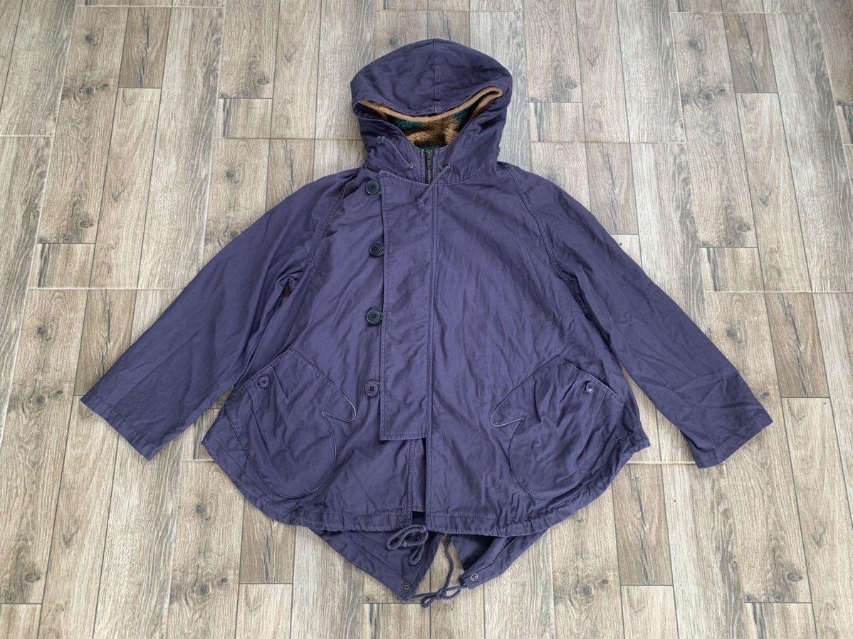 Japanese Brand × Vintage Vintage Japanese Brand Ne' Net Double Layer Hooded Jacket Size US M / EU 48-50 / 2 - 2 Thumbnail