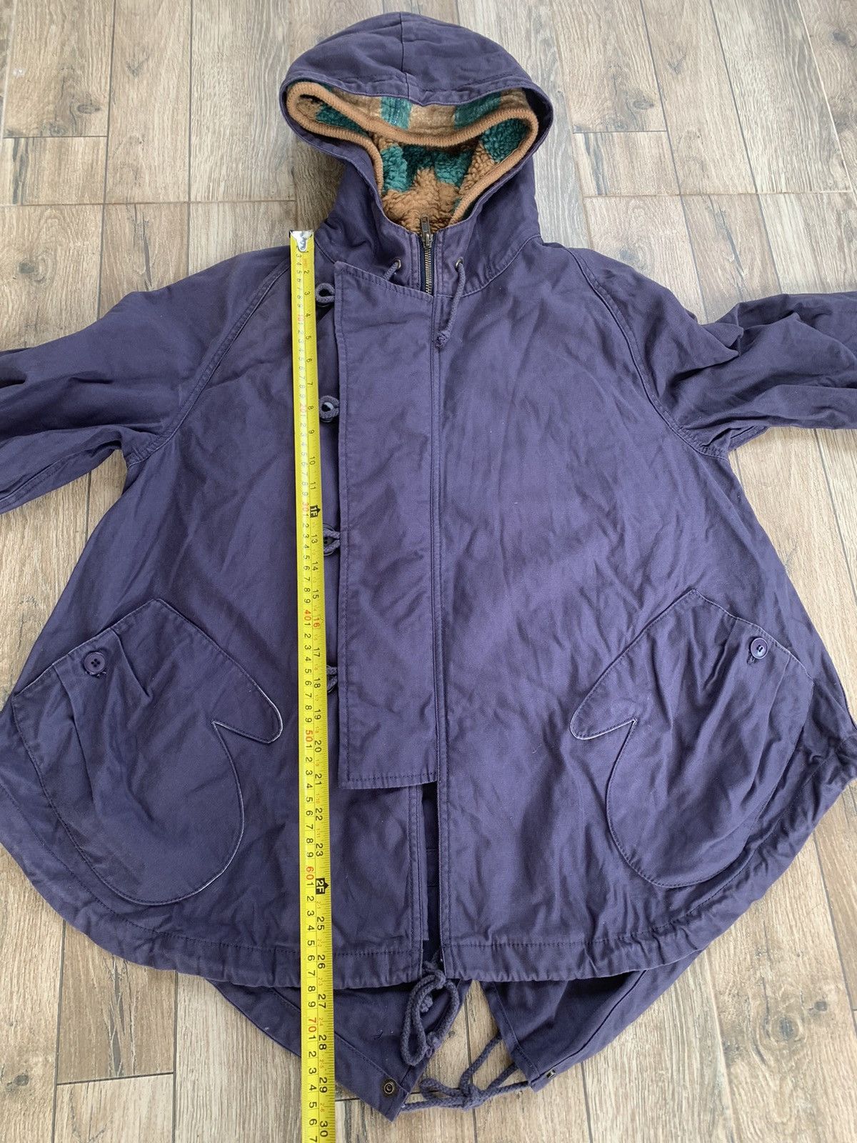 Japanese Brand × Vintage Vintage Japanese Brand Ne' Net Double Layer Hooded Jacket Size US M / EU 48-50 / 2 - 5 Thumbnail