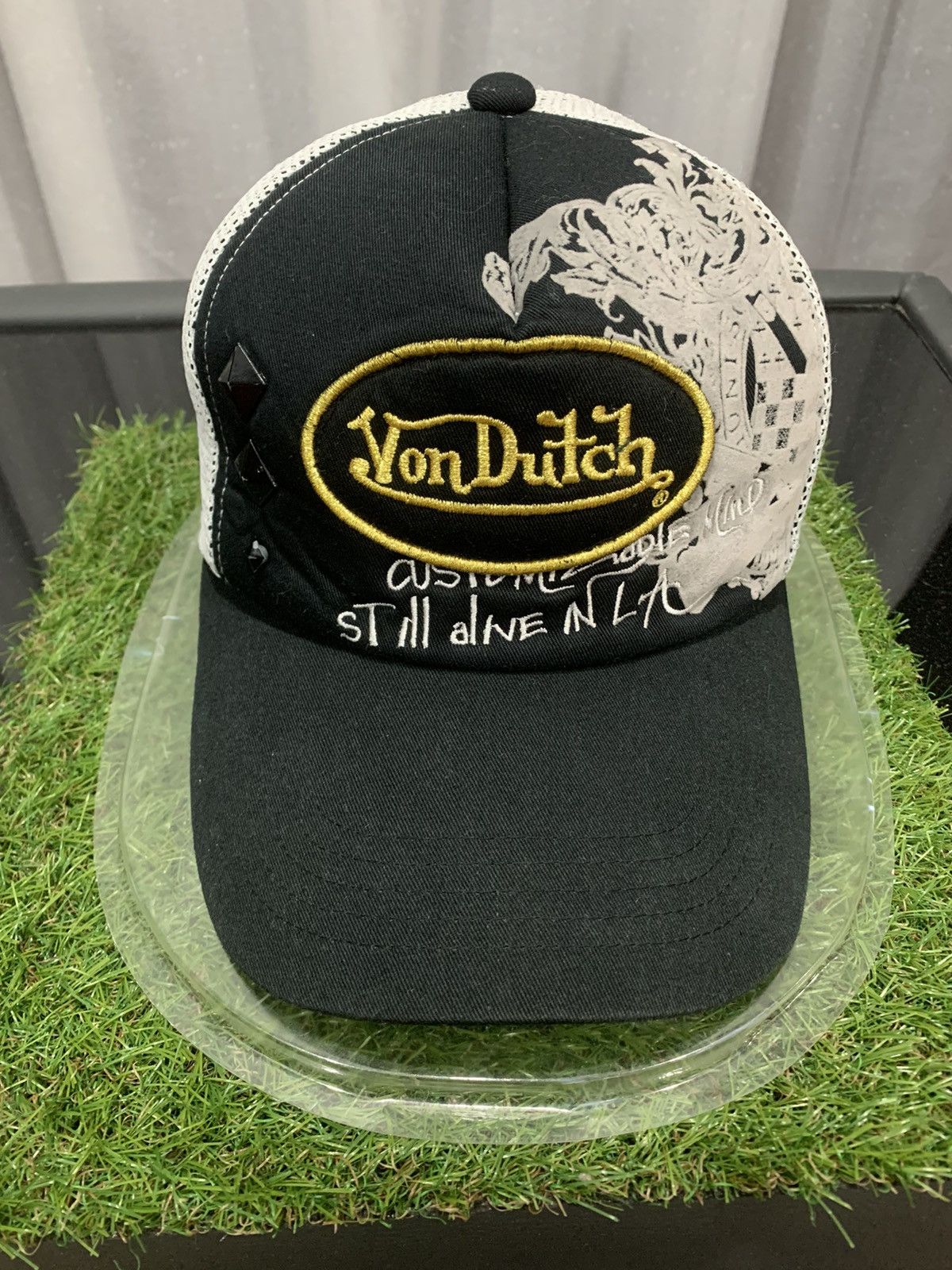 Von Dutch Von Dutch Snapback Trucker Hat Size ONE SIZE - 1 Thumbnail