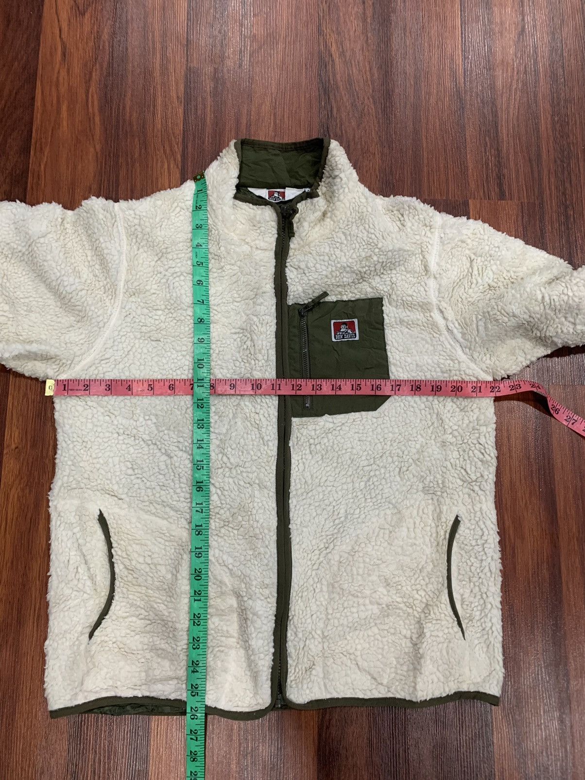 Ben Davis × Vintage Vintage Ben Davis Fleece Jacket Size US M / EU 48-50 / 2 - 2 Thumbnail