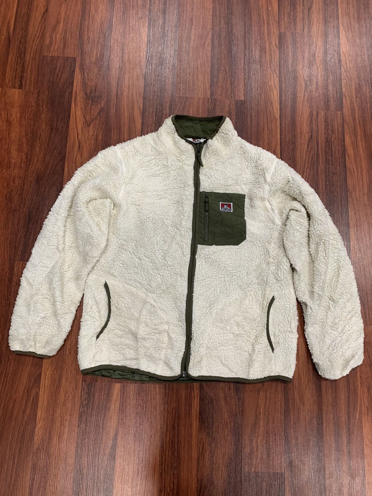 Ben Davis × Vintage Vintage Ben Davis Fleece Jacket Size US M / EU 48-50 / 2 - 1 Thumbnail