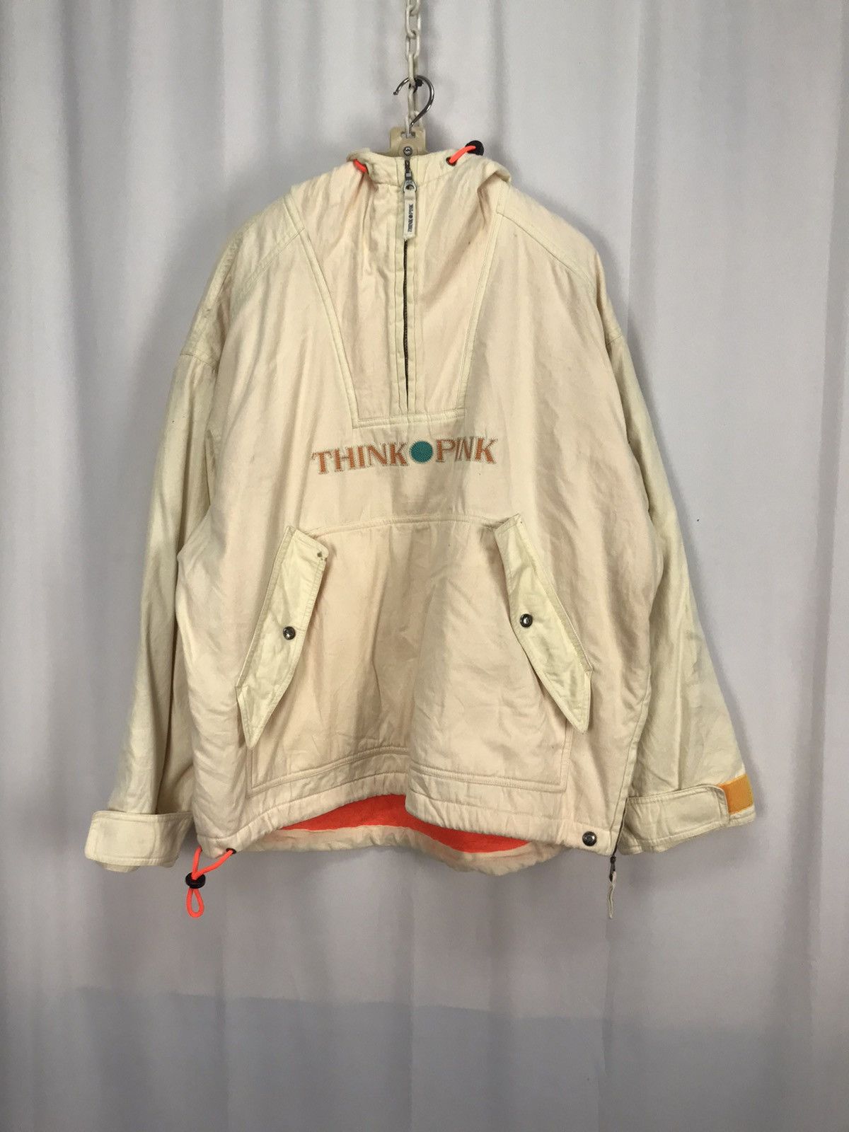 Polartec Think pink x polartec half zipper hoodie beggie jacket Size US XL / EU 56 / 4 - 8 Thumbnail