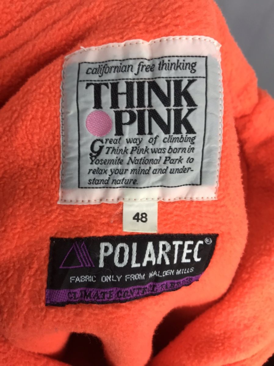Polartec Think pink x polartec half zipper hoodie beggie jacket Size US XL / EU 56 / 4 - 3 Thumbnail
