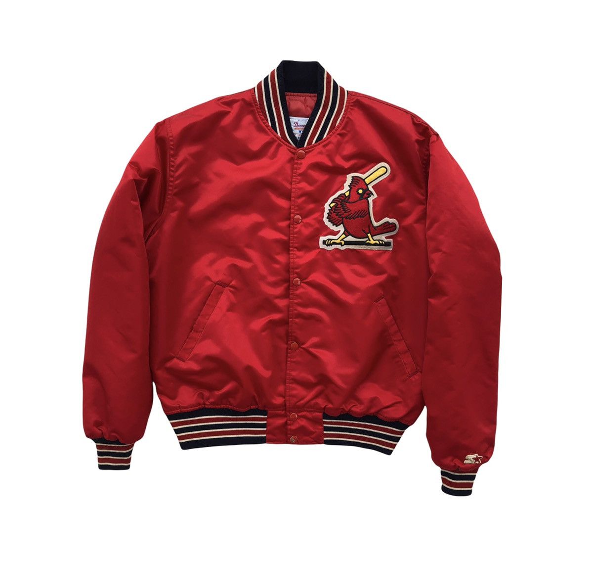 Starter Vintage 90s Starter MLB Louisville Cardinals Baseball Jacket Size US L / EU 52-54 / 3 - 5 Thumbnail