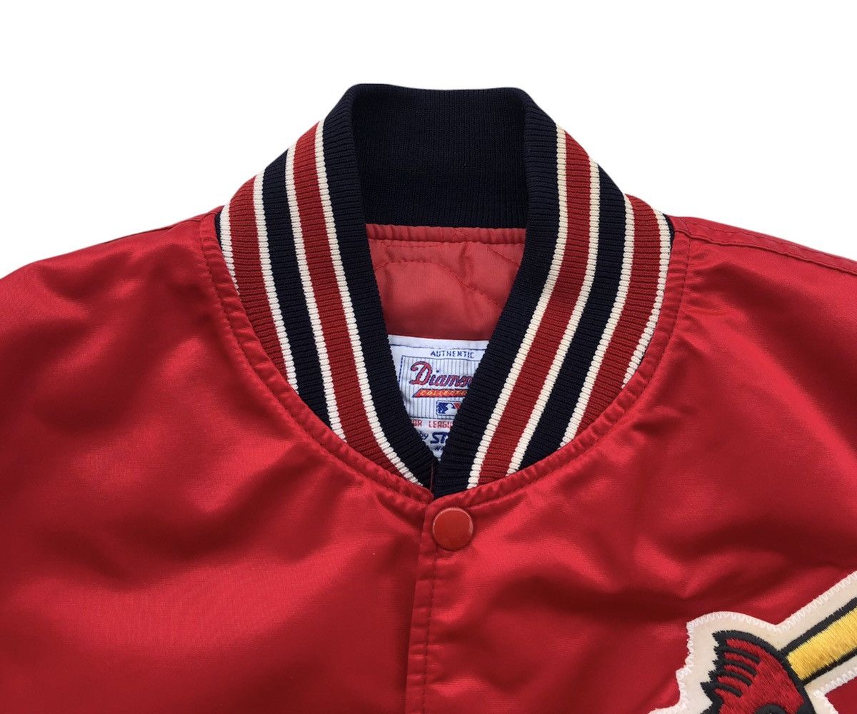 Starter Vintage 90s Starter MLB Louisville Cardinals Baseball Jacket Size US L / EU 52-54 / 3 - 7 Thumbnail