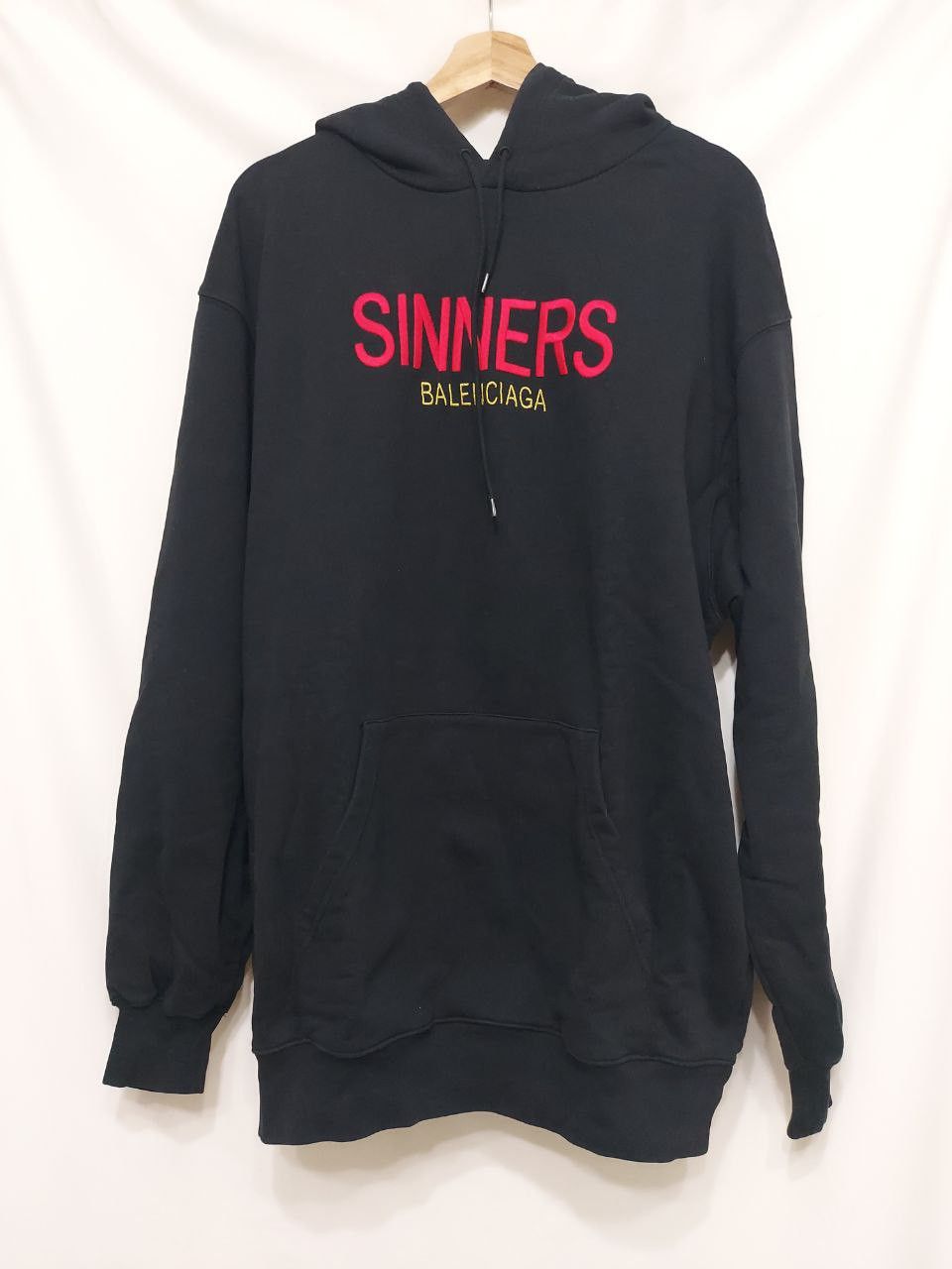 Balenciaga *New* SS18 Sinners Oversized Hoodie | Grailed