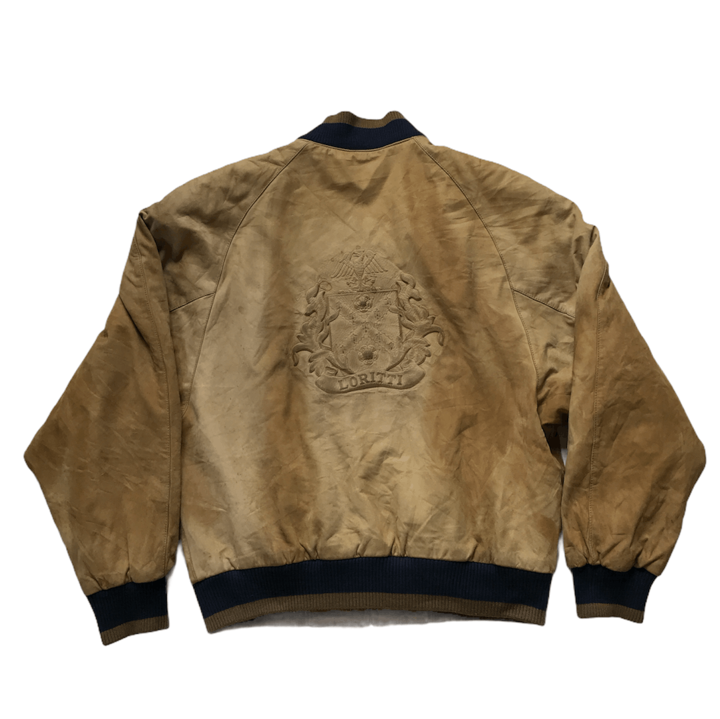 Vintage Vintage Japanese Brand Bombers Leather Jacket Size US L / EU 52-54 / 3 - 2 Thumbnail