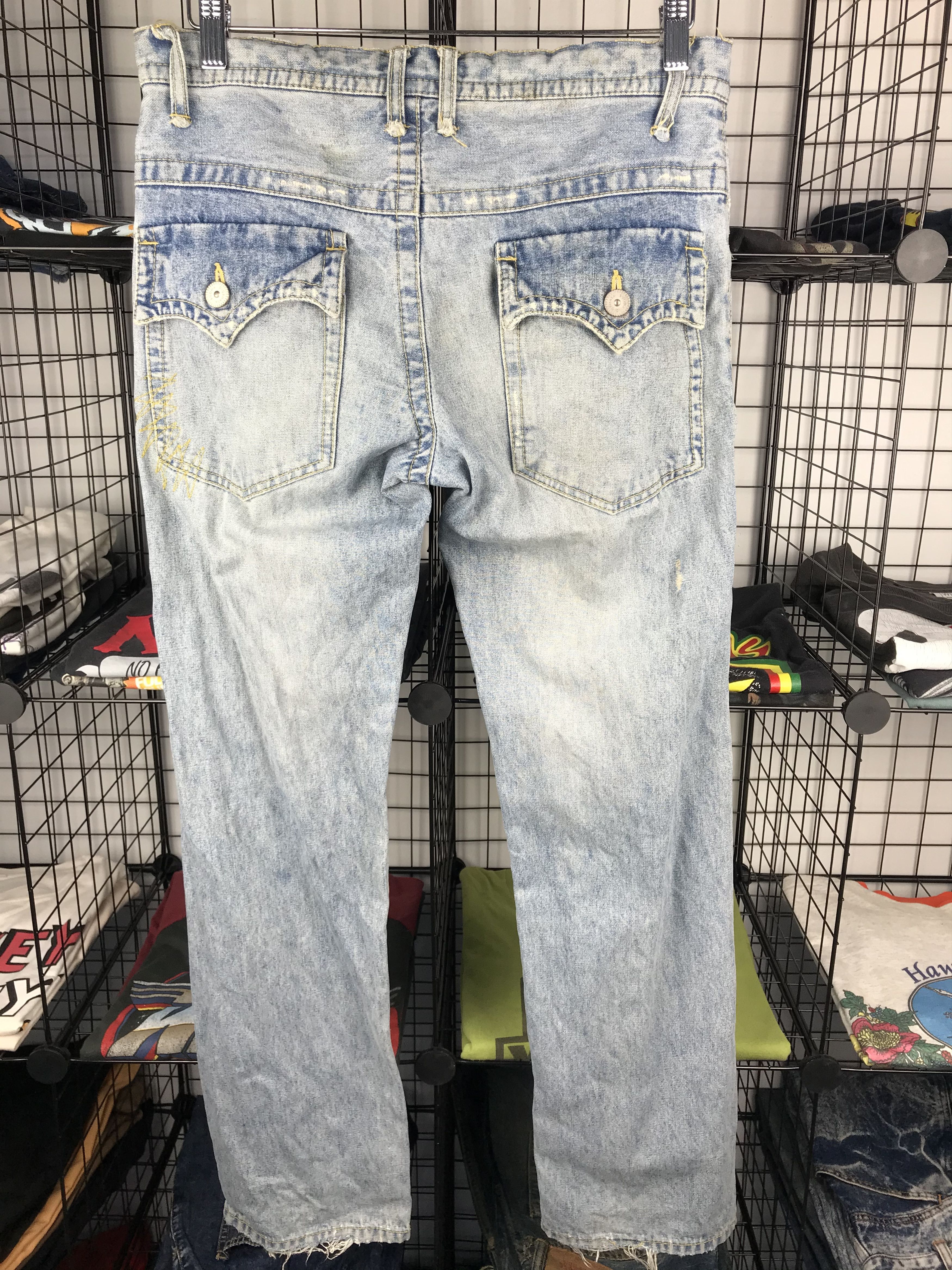 Japanese Brand × Vintage Vintage Buona Giornata Distressed Nice Design Size US 32 / EU 48 - 6 Thumbnail
