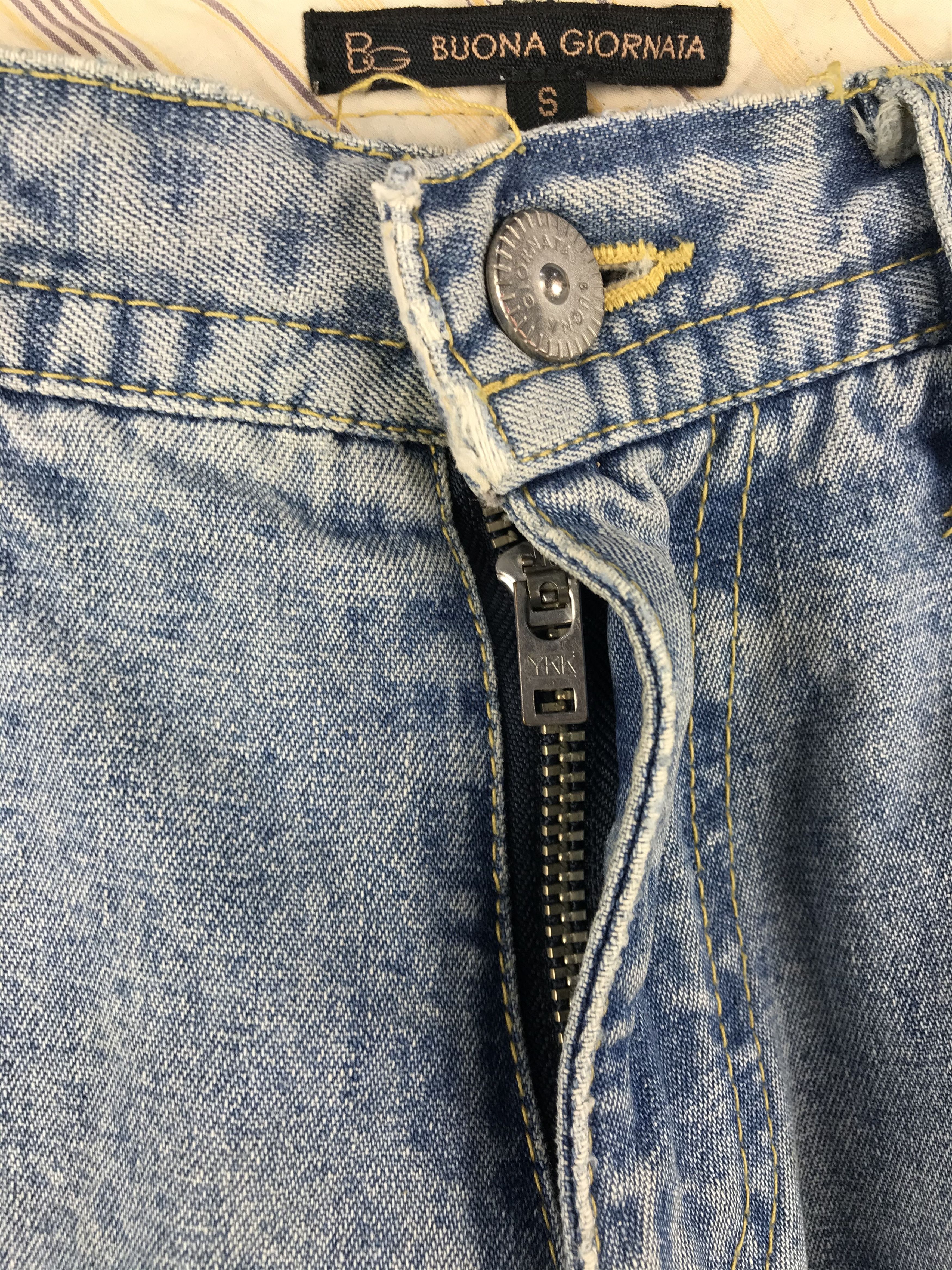 Japanese Brand × Vintage Vintage Buona Giornata Distressed Nice Design Size US 32 / EU 48 - 8 Thumbnail