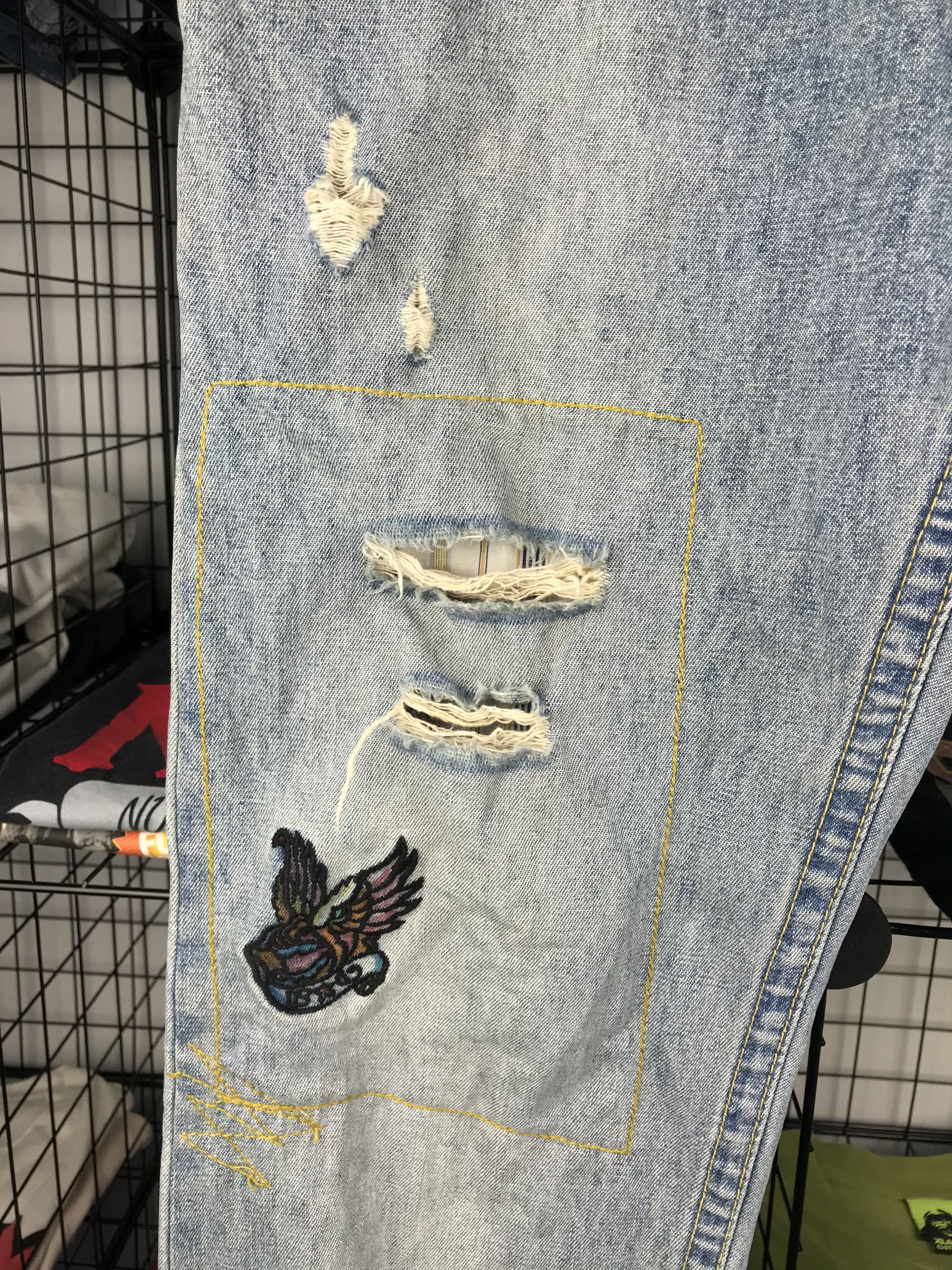 Japanese Brand × Vintage Vintage Buona Giornata Distressed Nice Design Size US 32 / EU 48 - 2 Thumbnail
