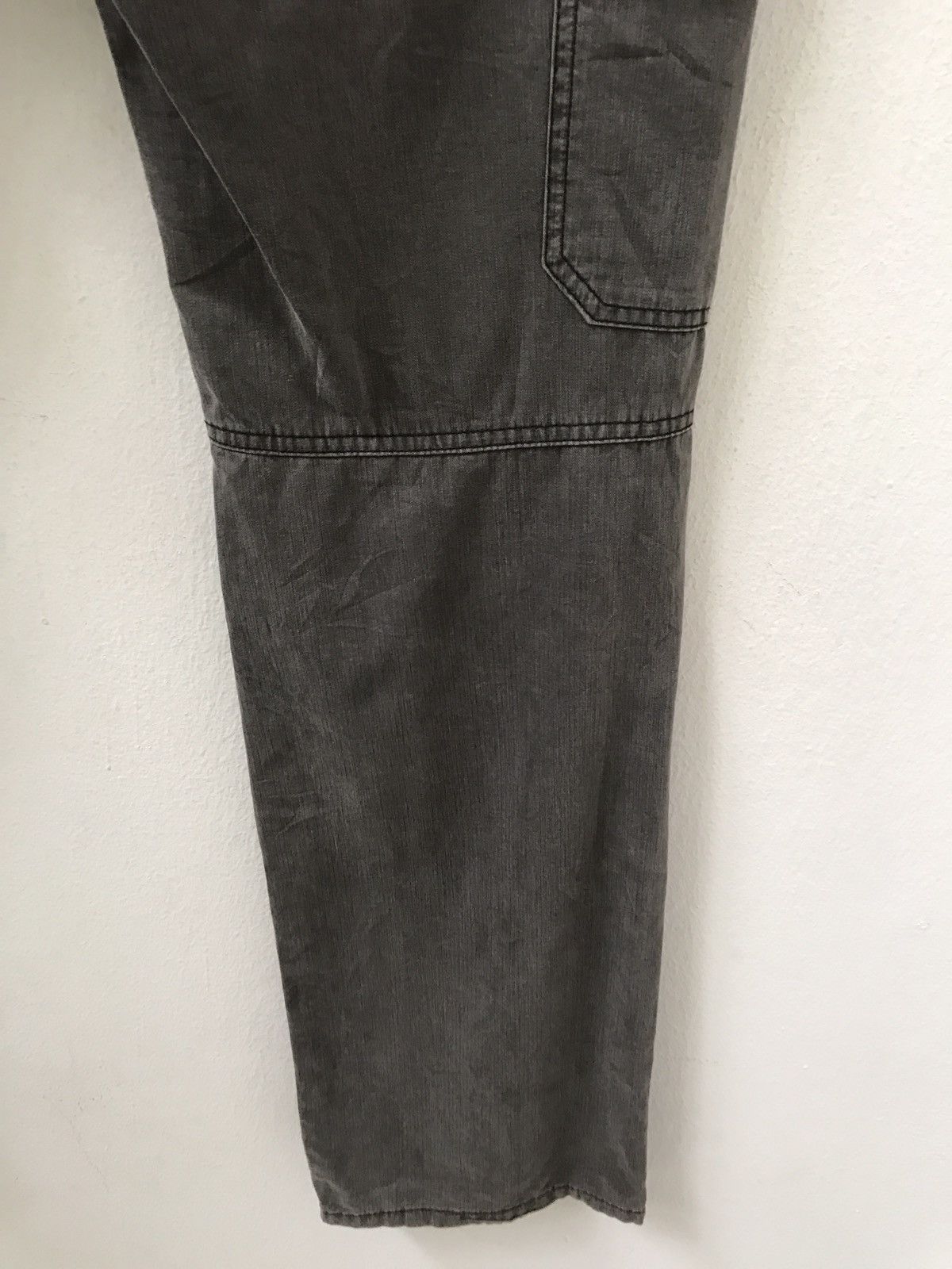 Japanese Brand Japan Made Zipper Hem Multi Pocket Cargo Trouser Pant Size US 31 - 15 Thumbnail