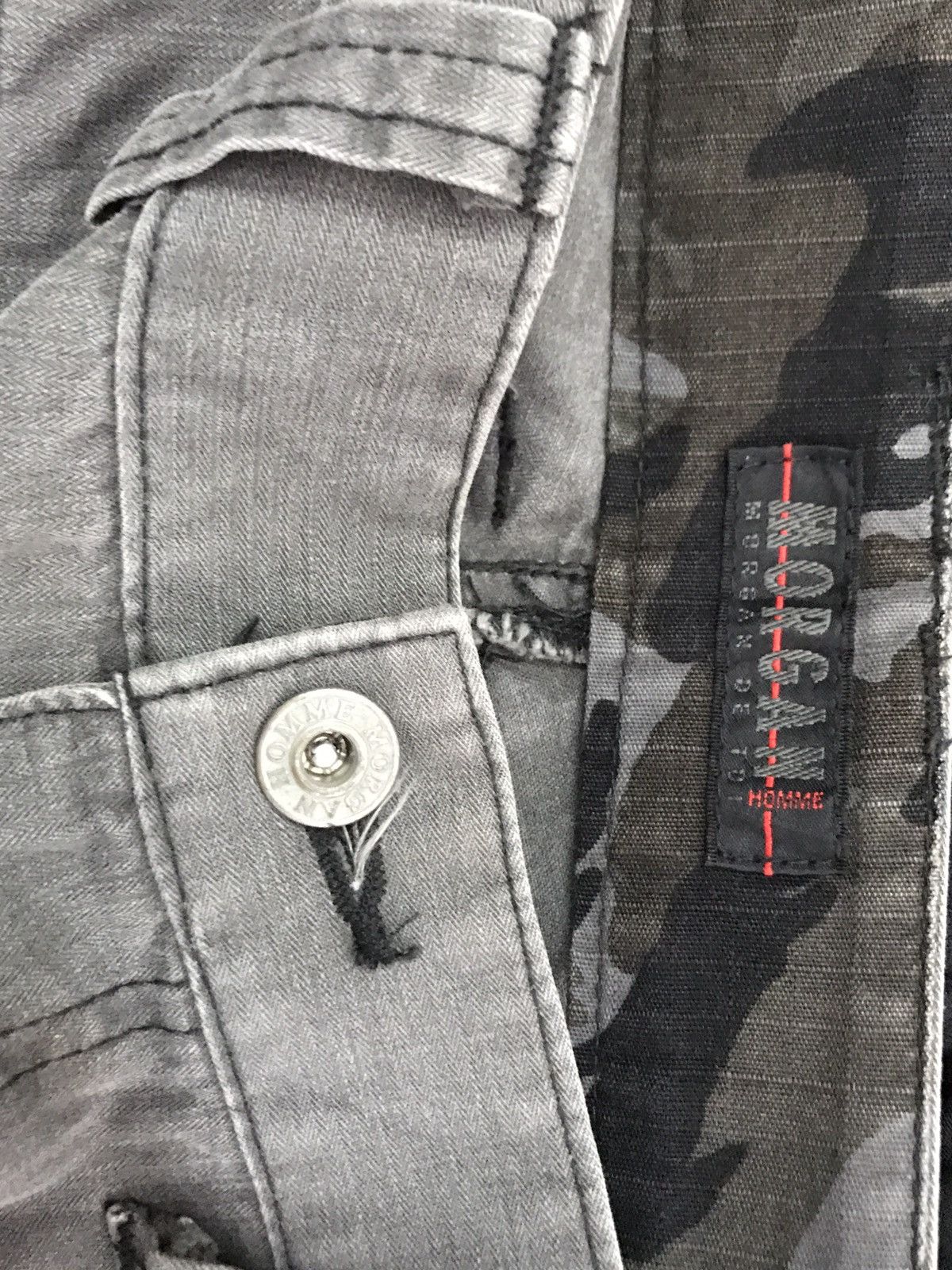 Japanese Brand Japan Made Zipper Hem Multi Pocket Cargo Trouser Pant Size US 31 - 19 Thumbnail