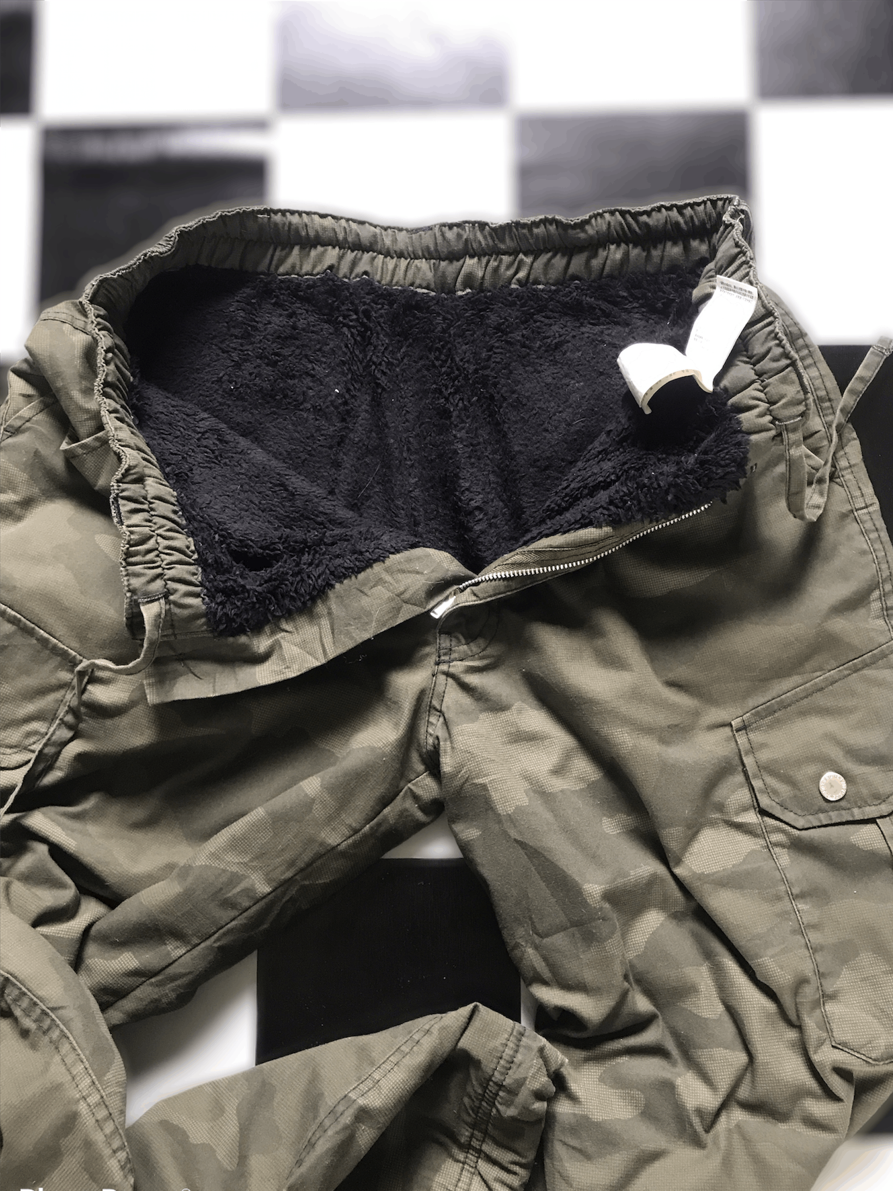Japanese Brand × Vintage Japanese Brand Cargo Pants Camo Design Size US 32 / EU 48 - 3 Thumbnail