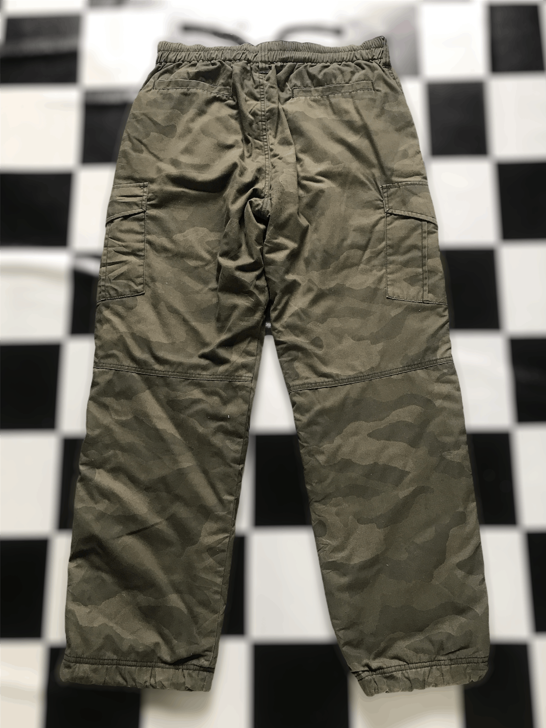 Japanese Brand × Vintage Japanese Brand Cargo Pants Camo Design Size US 32 / EU 48 - 2 Thumbnail