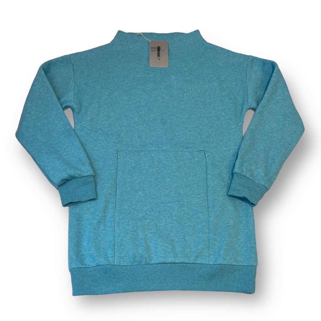Gymshark So Soft Jumper Dusky Teal Size Medium