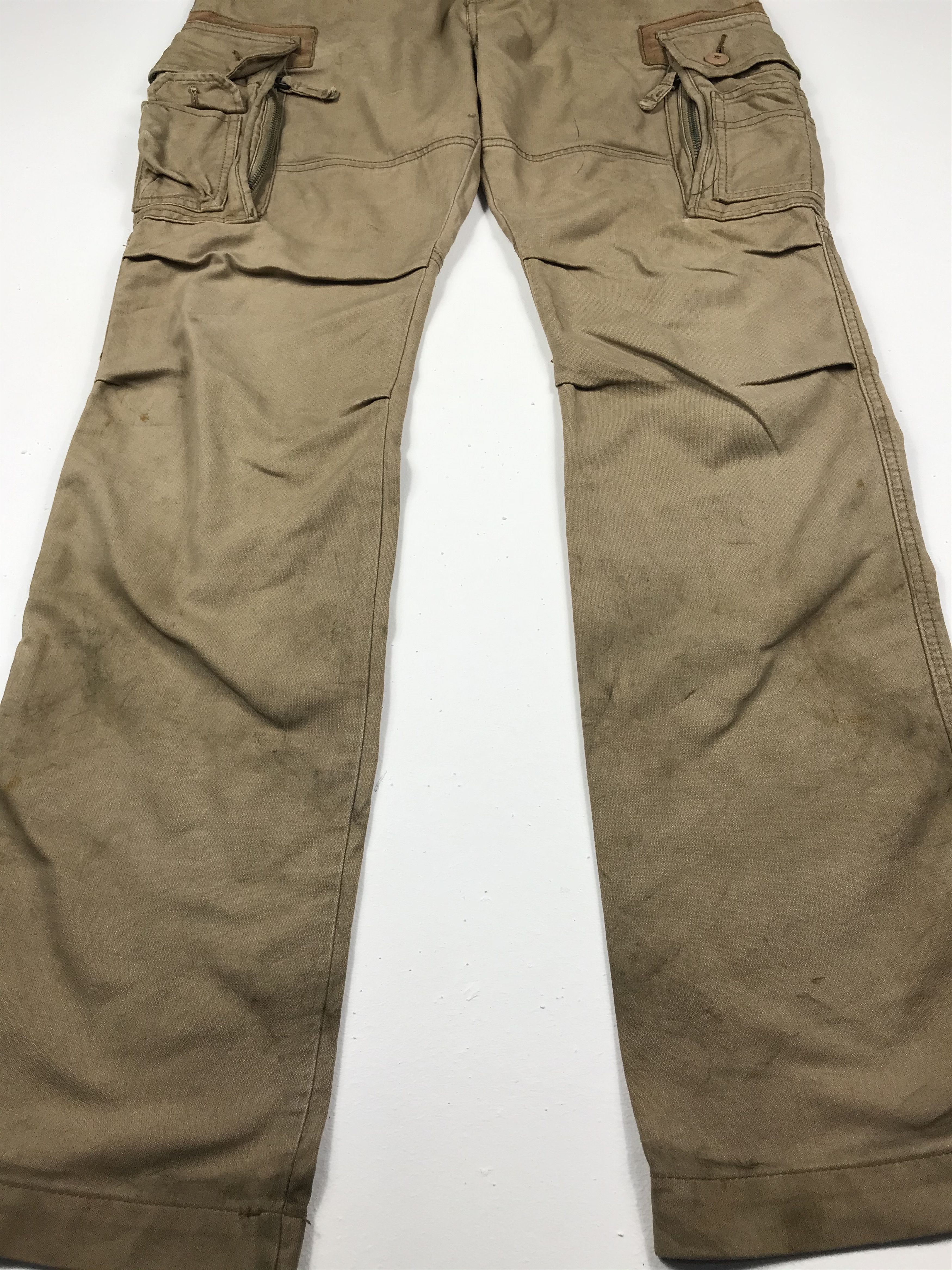 Alpha Industries × Vintage ALPHA INDUSTRIES Multi Pocket Tactical Cargo Pants Size US 34 / EU 50 - 2 Thumbnail