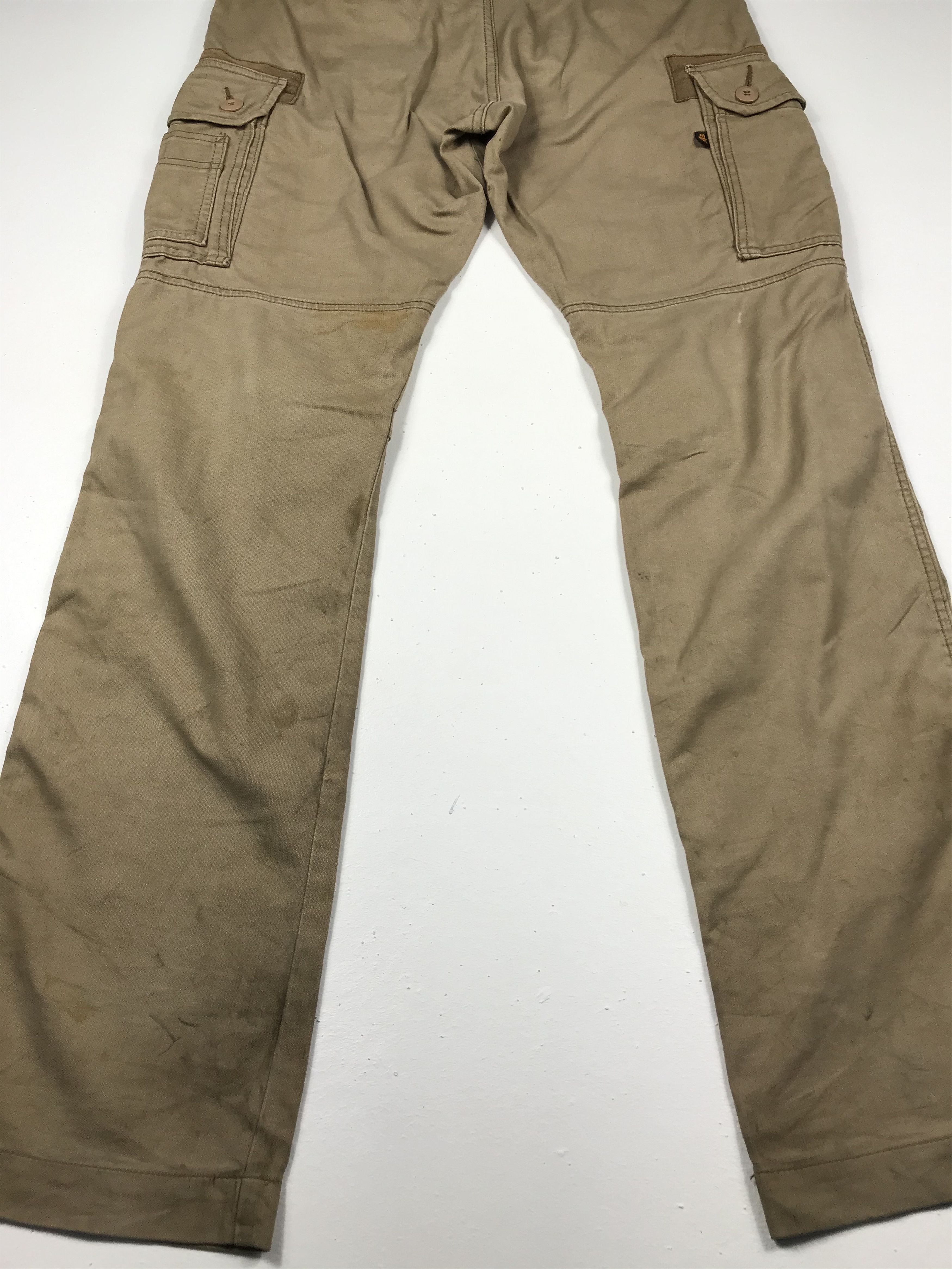 Alpha Industries × Vintage ALPHA INDUSTRIES Multi Pocket Tactical Cargo Pants Size US 34 / EU 50 - 12 Thumbnail