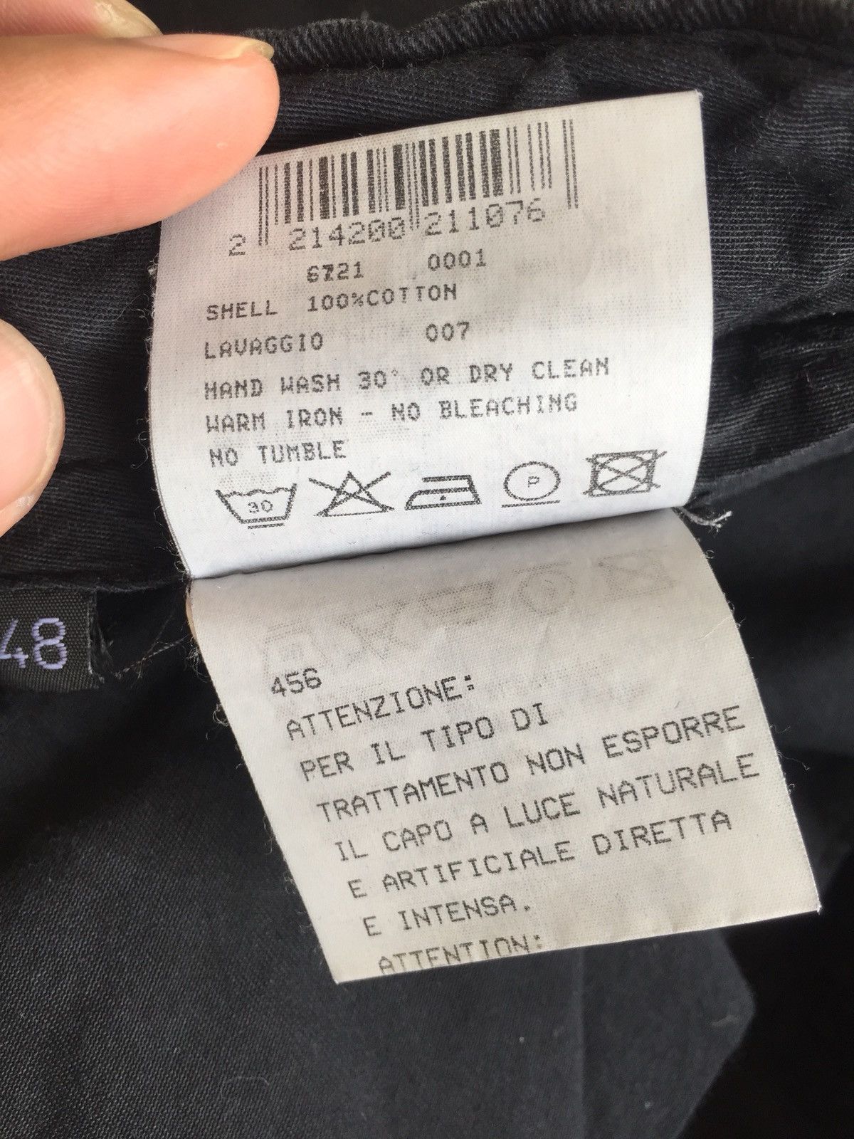 Neil Barrett Neil Barrett 🇮🇹 Multi Pocket Tactical Cargo Pants Size US 34 / EU 50 - 11 Thumbnail
