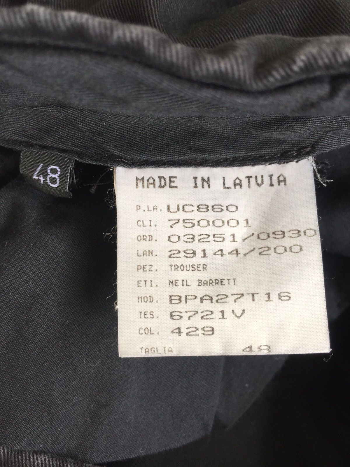Neil Barrett Neil Barrett 🇮🇹 Multi Pocket Tactical Cargo Pants Size US 34 / EU 50 - 10 Thumbnail