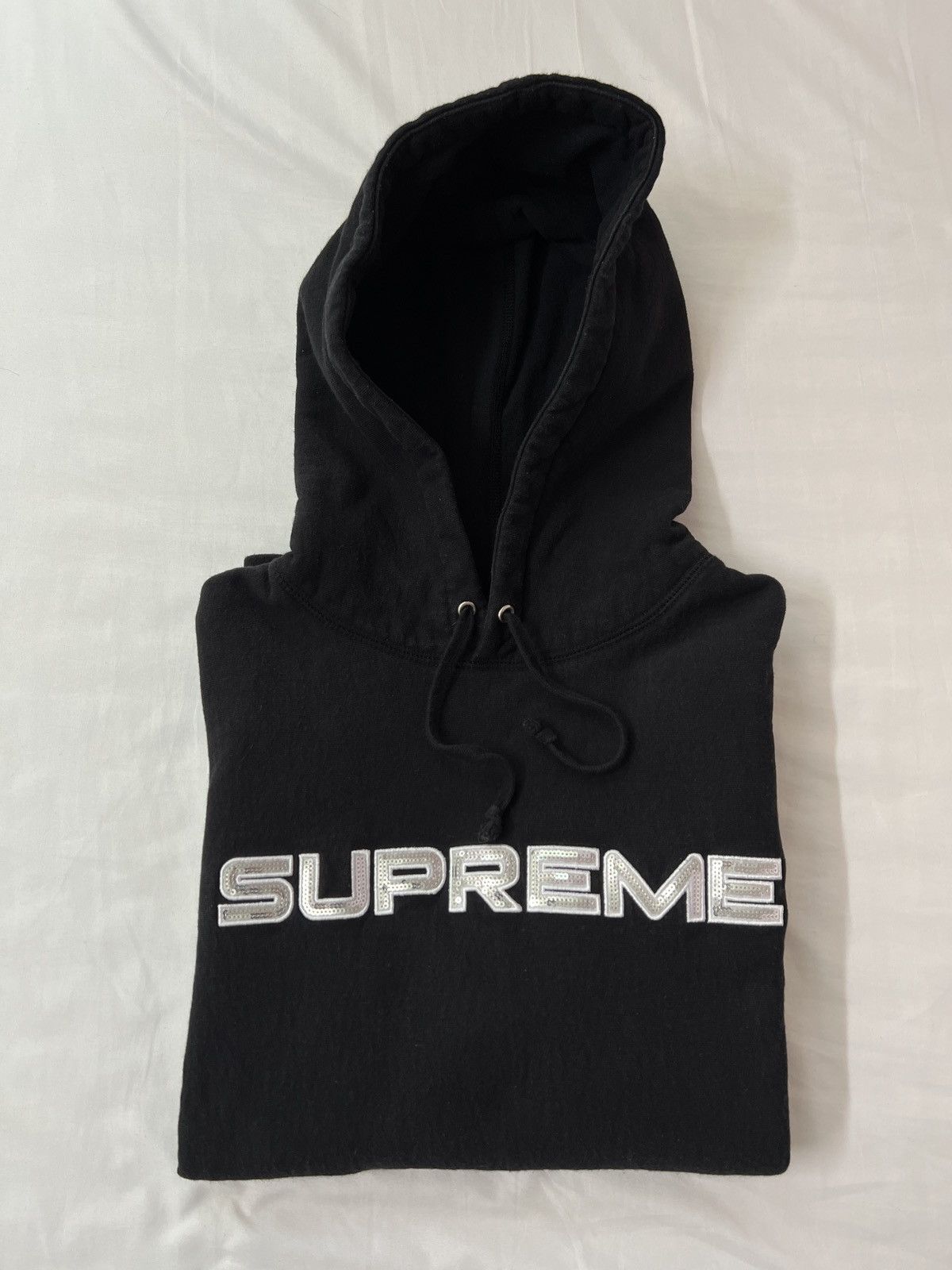 Supreme Sequin Hoodie | Grailed