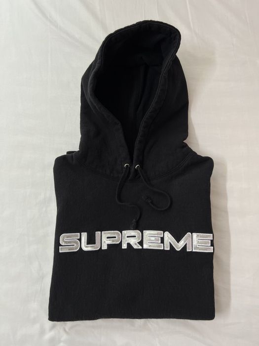 Supreme Supreme Bling Sequin Logo Hoodie Pullover Hooded