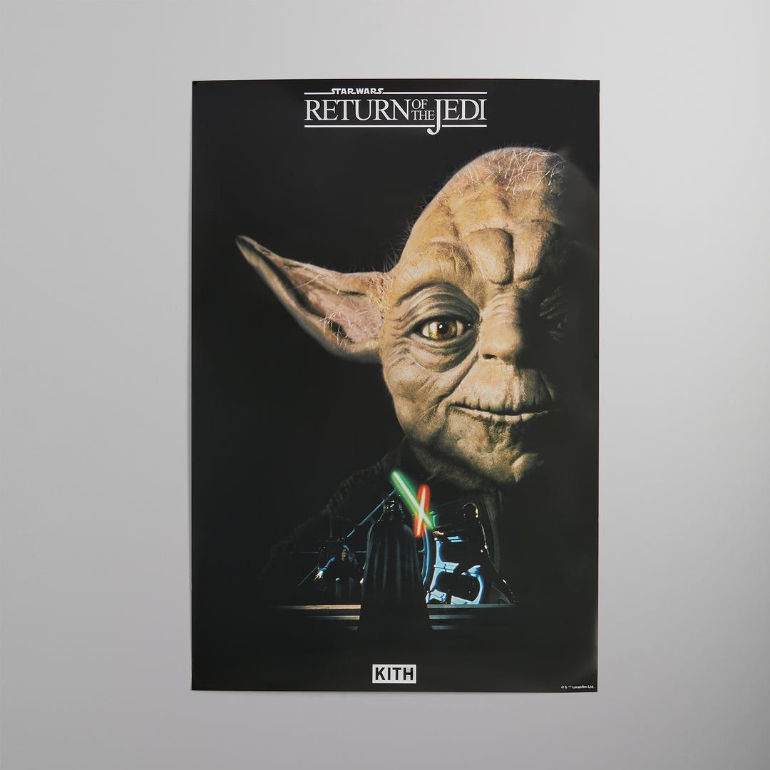 sales stores Kith Star Wars Return of The Jedi Poster Yoda