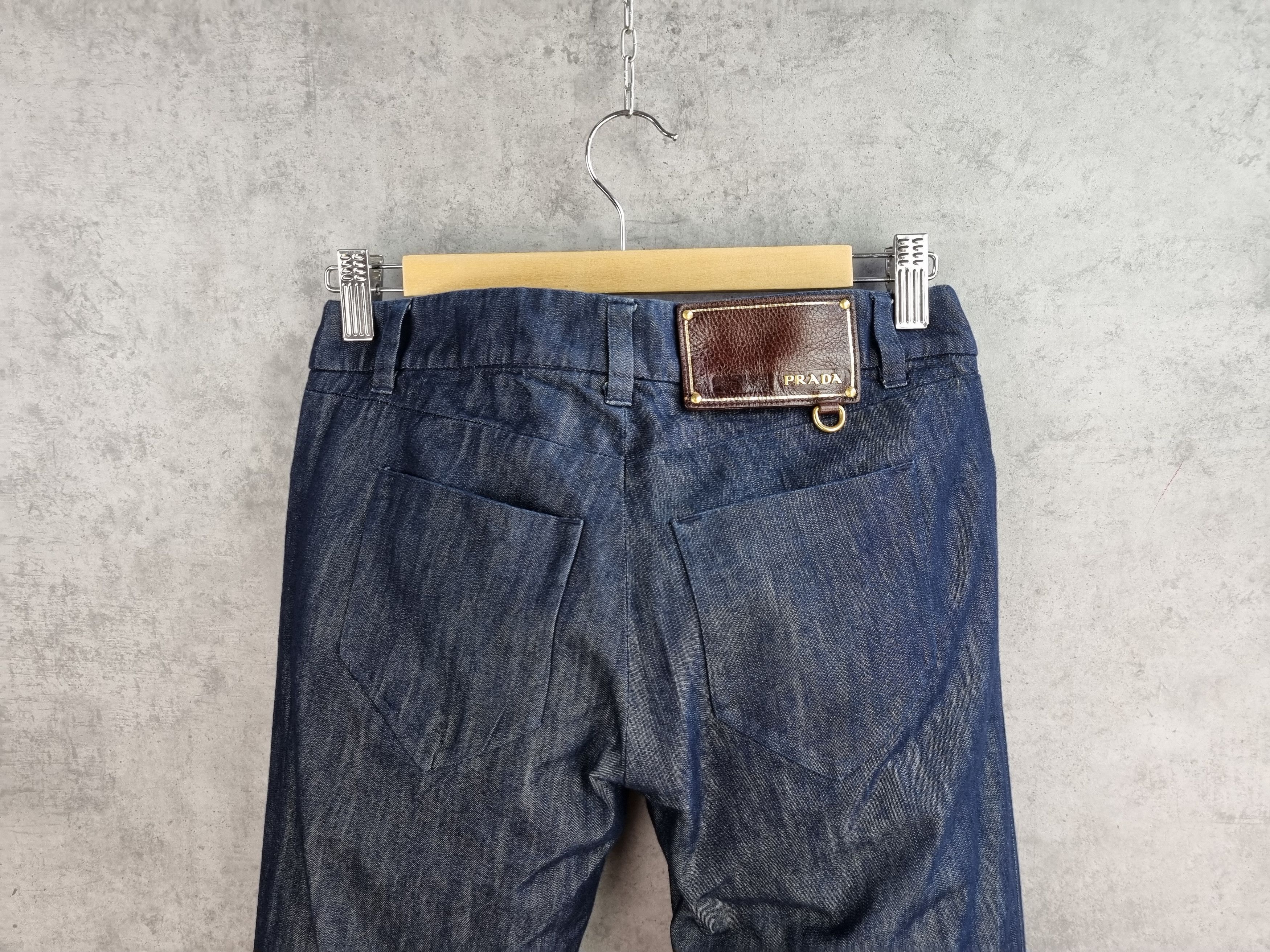 Prada Prada Silk Contour Fit Casual Pants Made in Italy Size 28" / US 6 / IT 42 - 14 Thumbnail