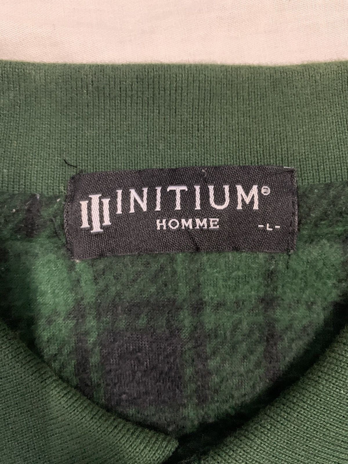 Japanese Brand Japanese Brand Initium Homme Checked Polo Rugby Shirt Size US M / EU 48-50 / 2 - 13 Thumbnail