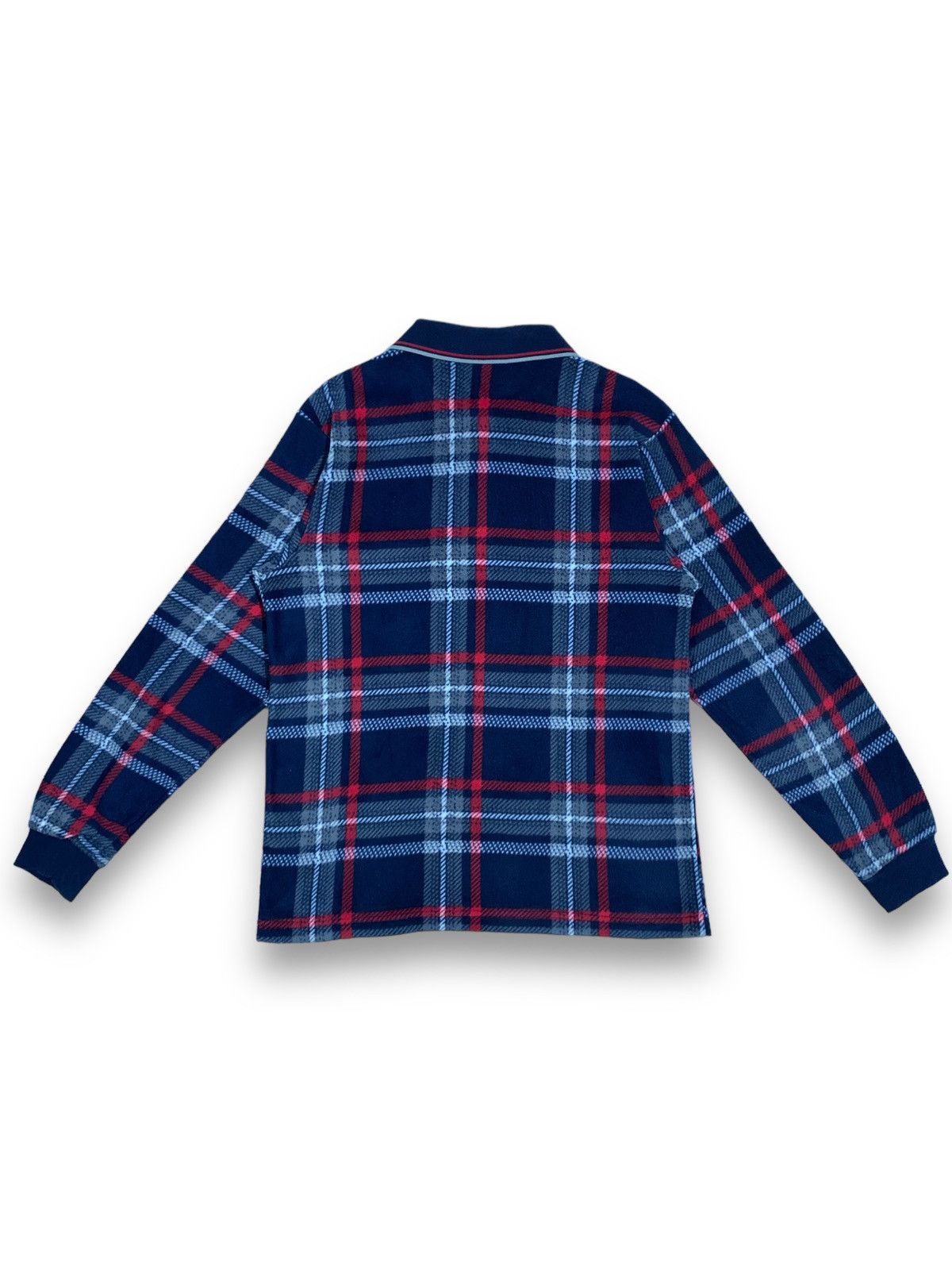 Japanese Brand Japanese Brand Initium Homme Checkered Polo Rugby Shirt Size US M / EU 48-50 / 2 - 2 Thumbnail