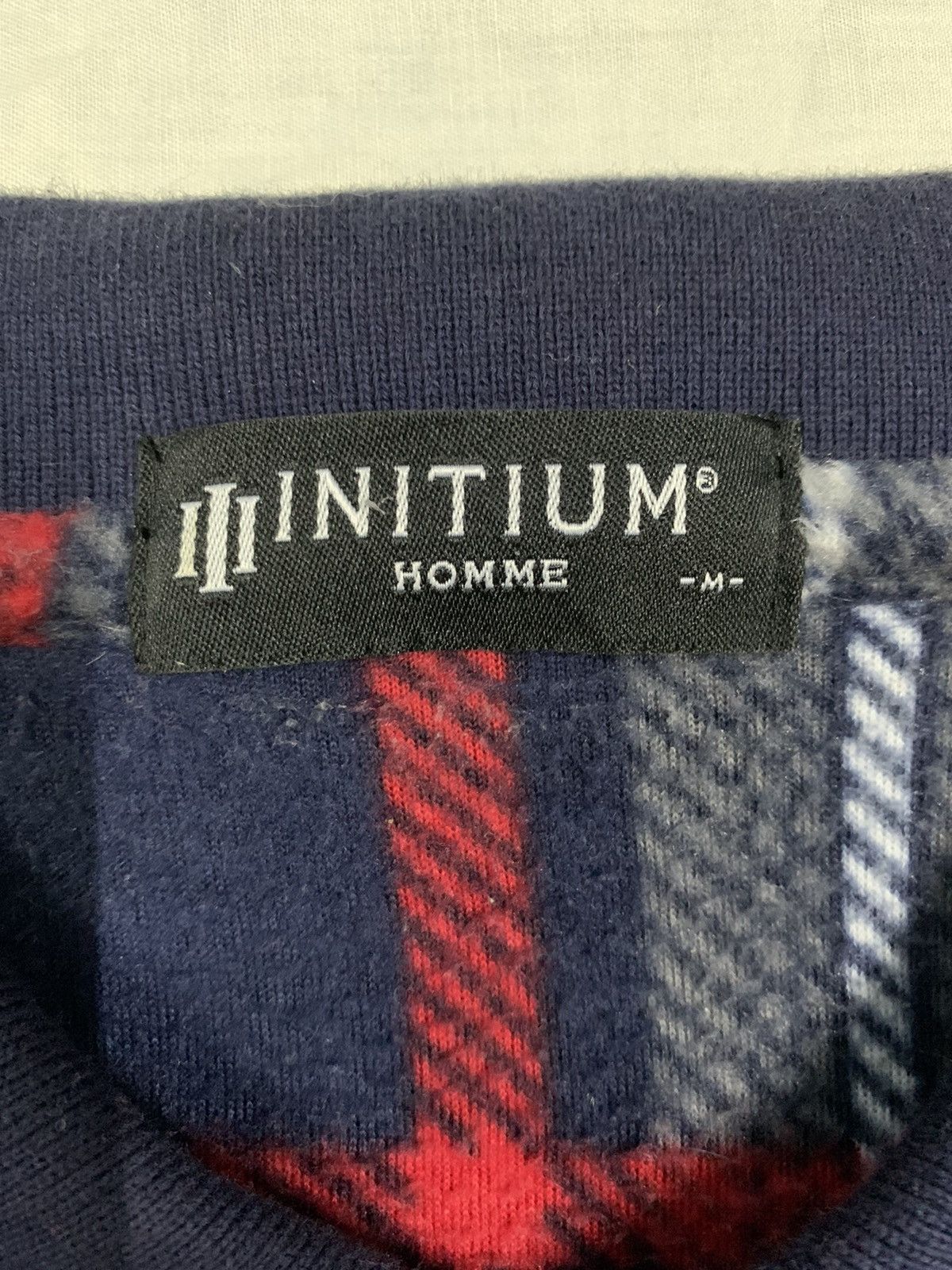 Japanese Brand Japanese Brand Initium Homme Checkered Polo Rugby Shirt Size US M / EU 48-50 / 2 - 13 Thumbnail