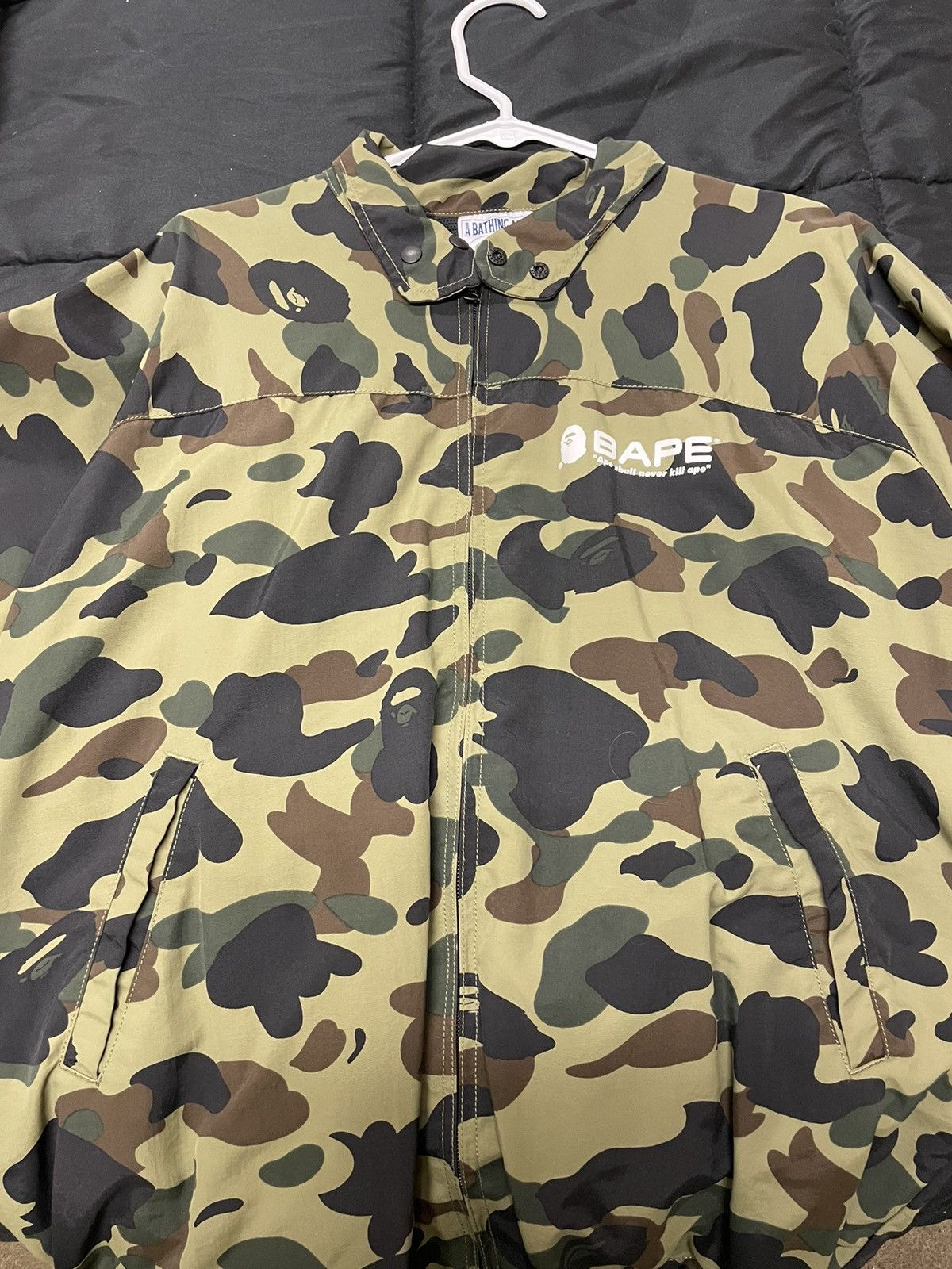 Bape Camo Rain Jacket | Grailed