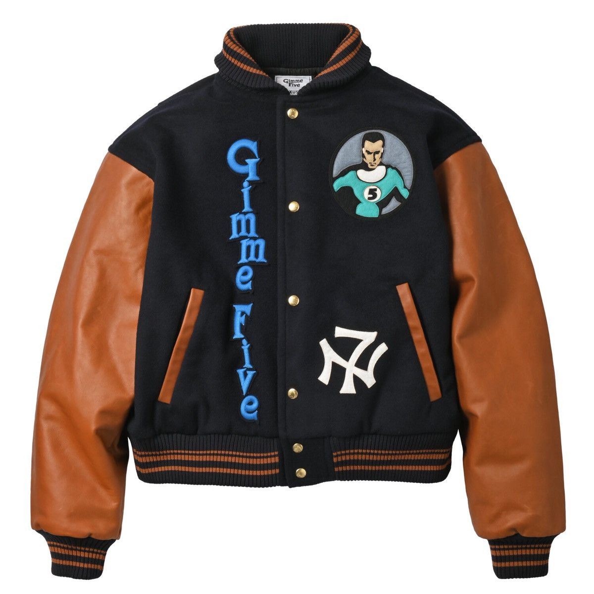 Nexus Vii NEW gimme5 NEXUSVII varsity jacket | Grailed