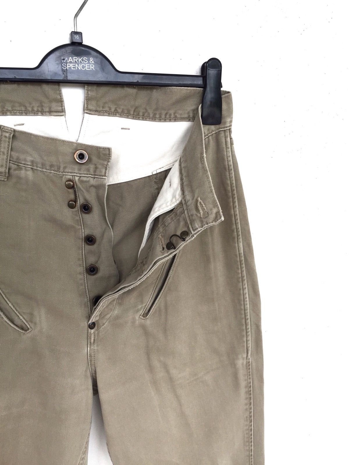 Kapital OG Kapital Hirata's Unusual 😊 Pocket Slim Khakis Size US 32 / EU 48 - 7 Thumbnail