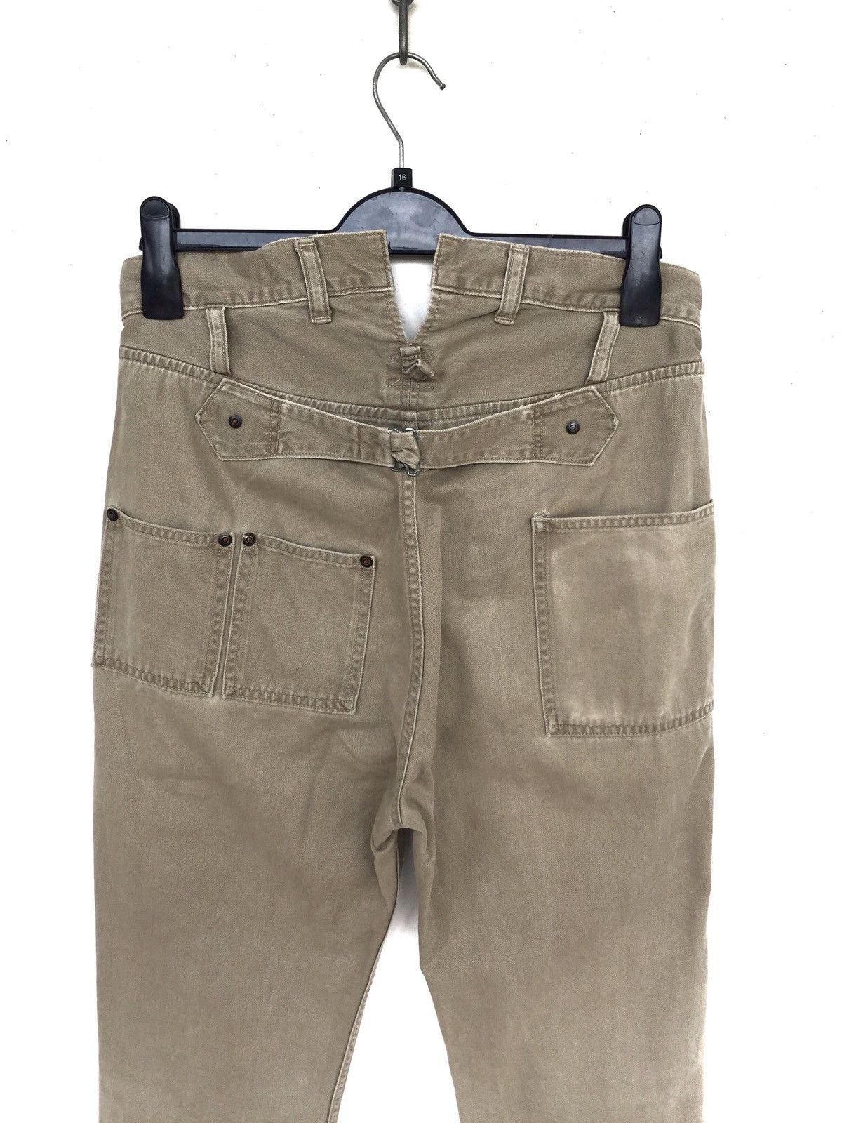 Kapital OG Kapital Hirata's Unusual 😊 Pocket Slim Khakis Size US 32 / EU 48 - 1 Thumbnail