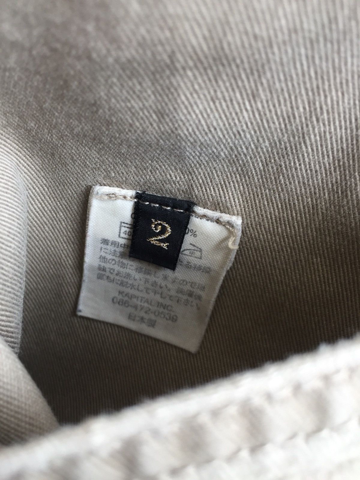 Kapital OG Kapital Hirata's Unusual 😊 Pocket Slim Khakis Size US 32 / EU 48 - 10 Thumbnail