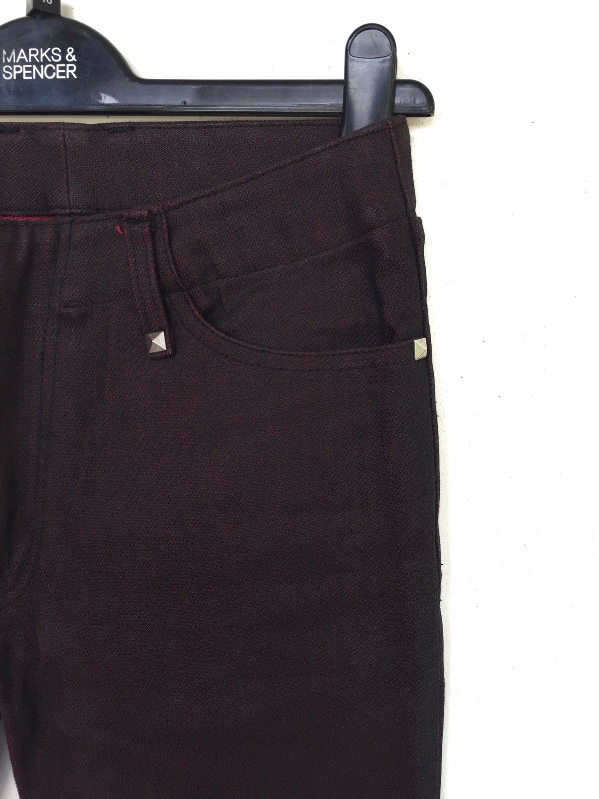 Number (N)ine ARCHIVE 90s Number Nine Thick Cotton Riri Zipper Denim Size US 26 / EU 42 - 5 Thumbnail