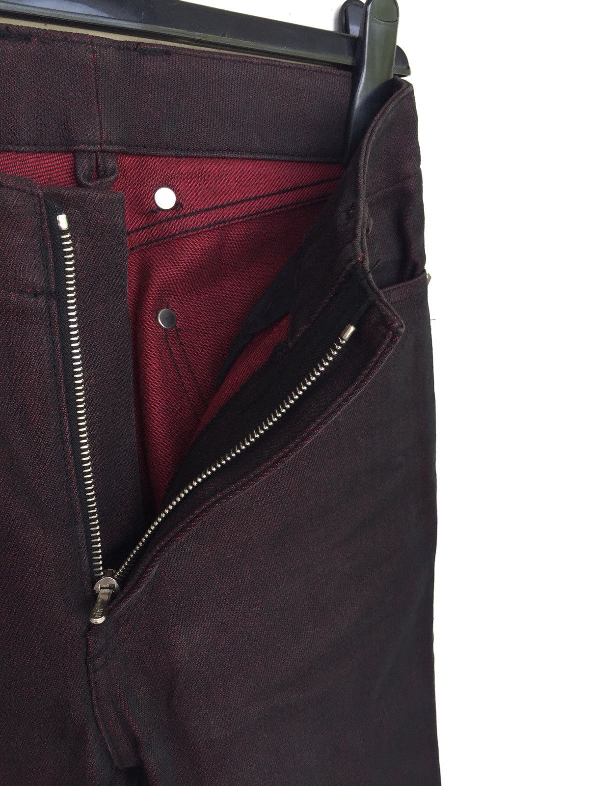 Number (N)ine ARCHIVE 90s Number Nine Thick Cotton Riri Zipper Denim Size US 26 / EU 42 - 8 Thumbnail