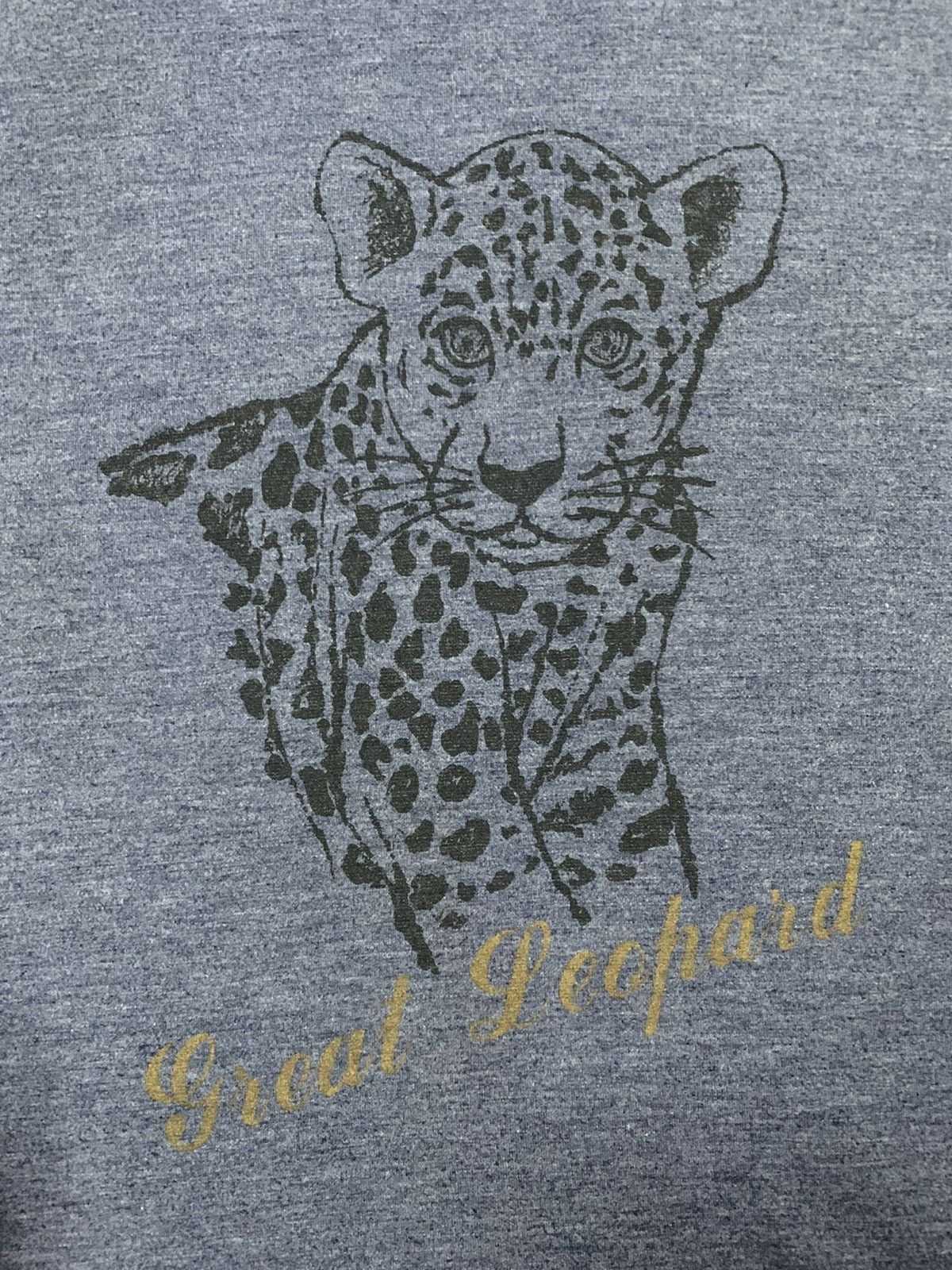 Beauty Beast Japanese Brand T.Hills Leopard Oversized Long Sleeve Tees Size XXL / US 16-18 / IT 52-54 - 4 Thumbnail