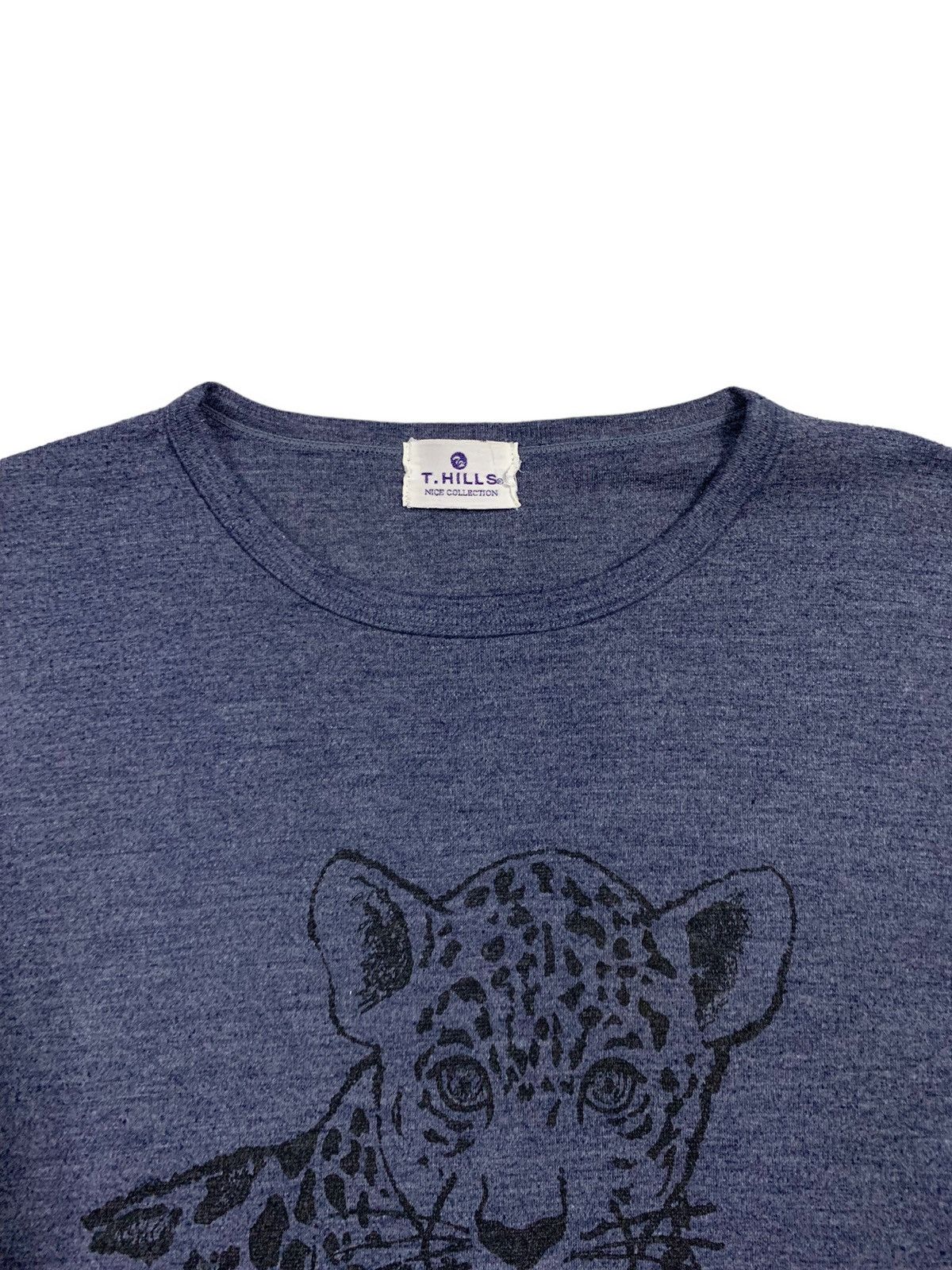 Beauty Beast Japanese Brand T.Hills Leopard Oversized Long Sleeve Tees Size XXL / US 16-18 / IT 52-54 - 3 Thumbnail